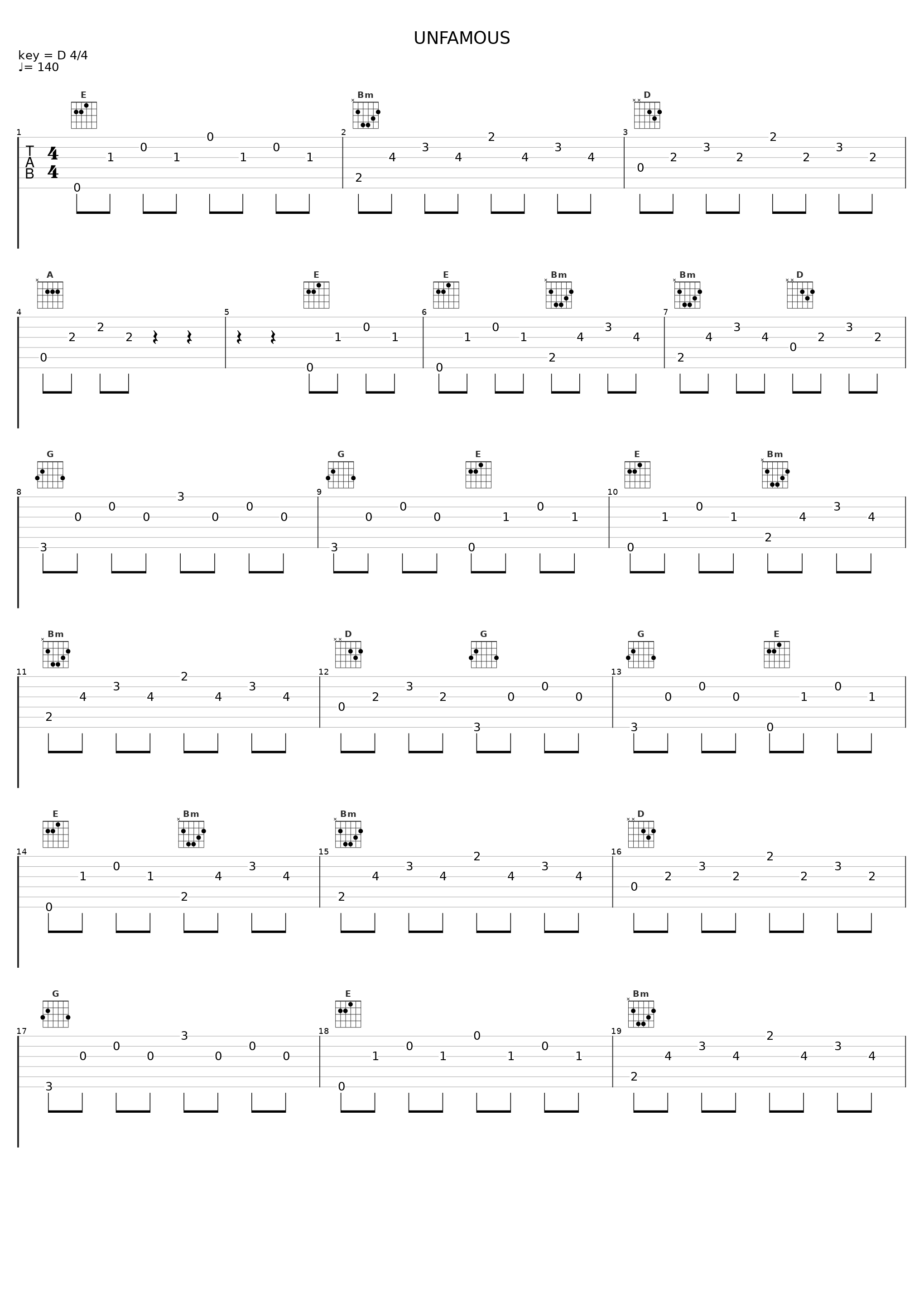 UNFAMOUS_EinsTeiN爱因斯坦,HotKey_1