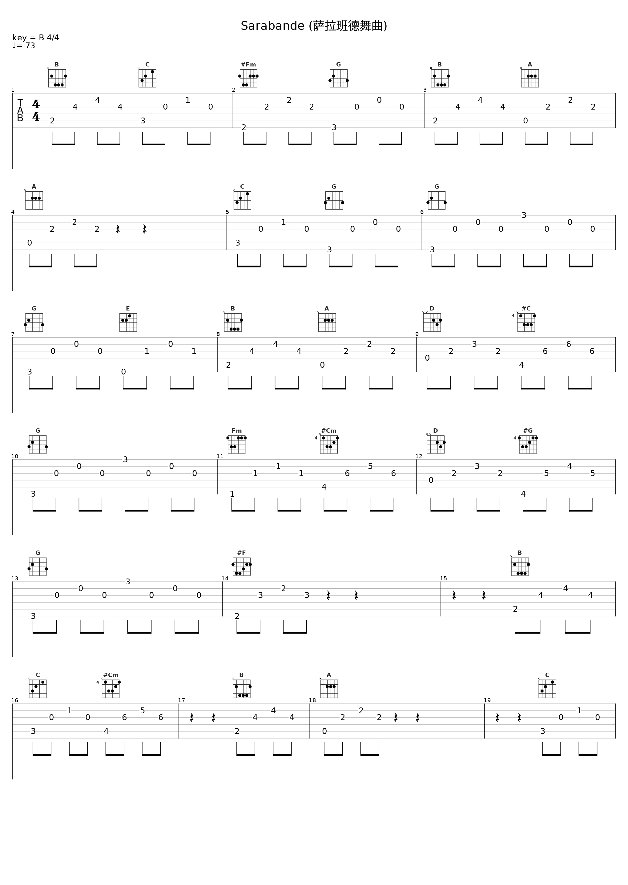 Sarabande (萨拉班德舞曲)_马友友_1