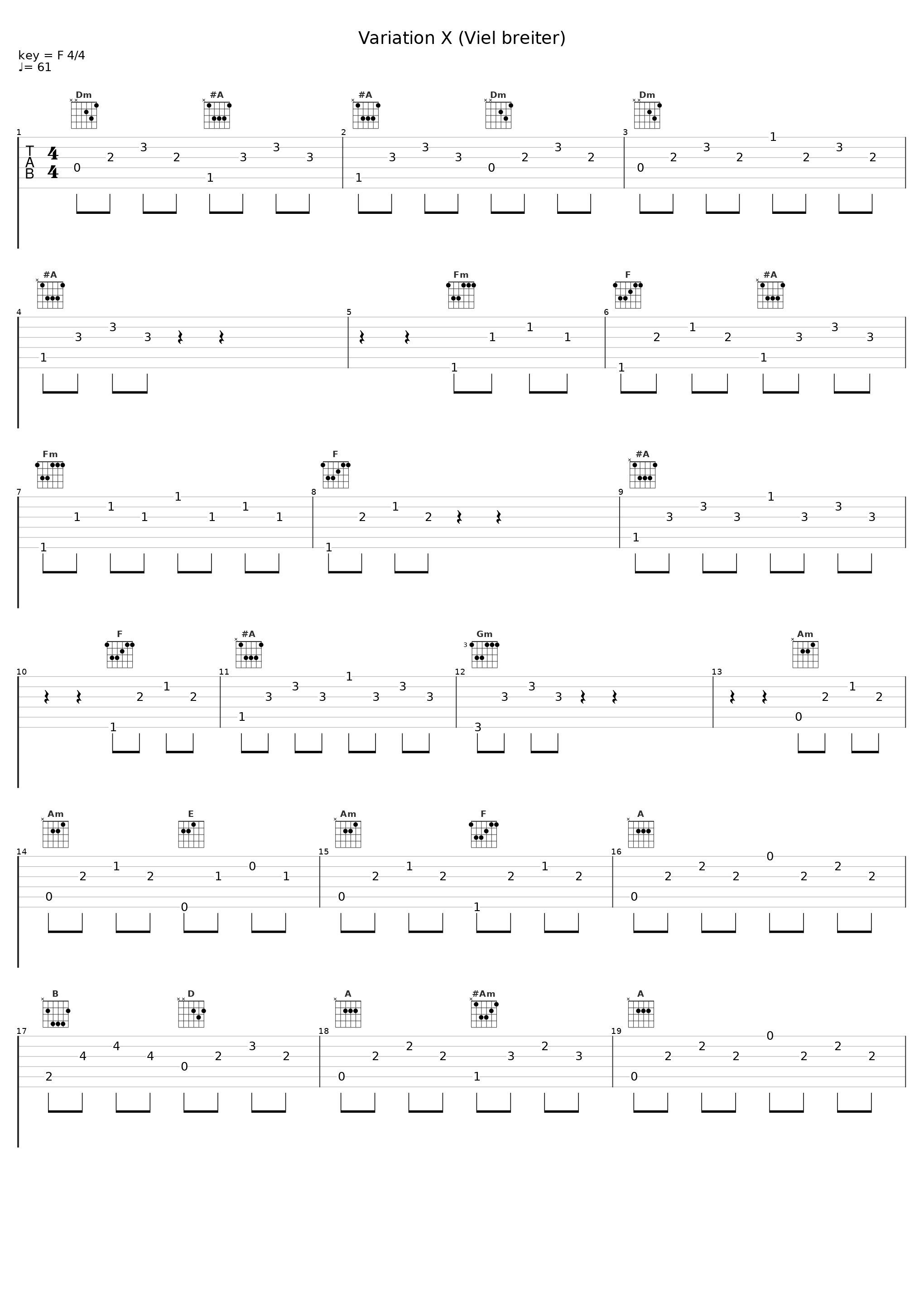 Variation X (Viel breiter)_马友友_1