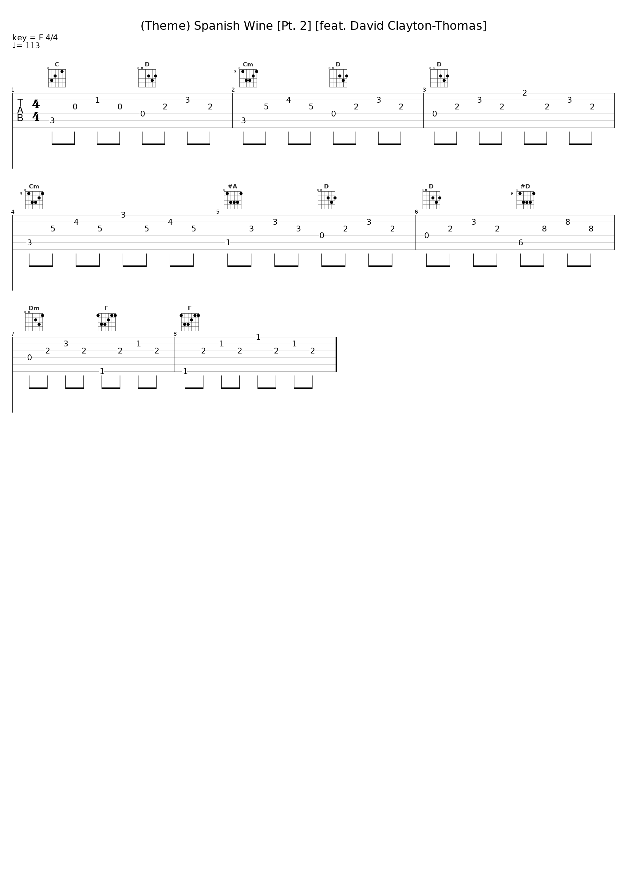(Theme) Spanish Wine [Pt. 2] [feat. David Clayton-Thomas]_Blood, Sweat & Tears,David Clayton-Thomas_1