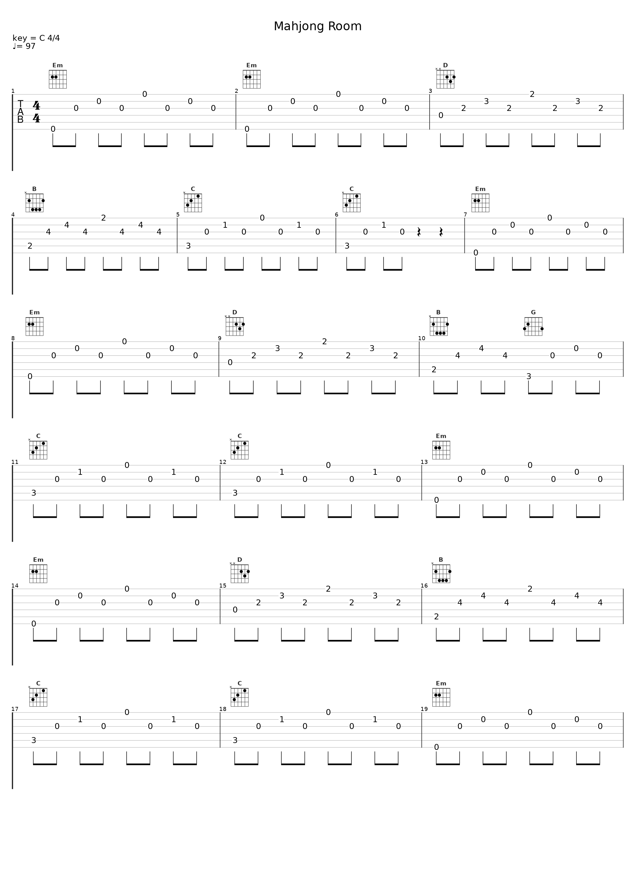 Mahjong Room_Ginger Root_1