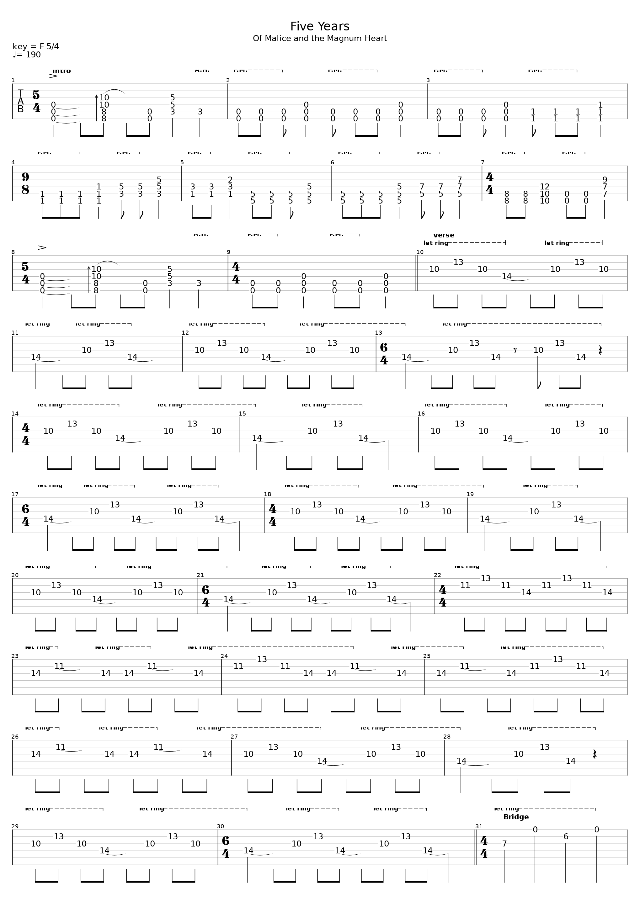 Five Years_Misery Signals_1