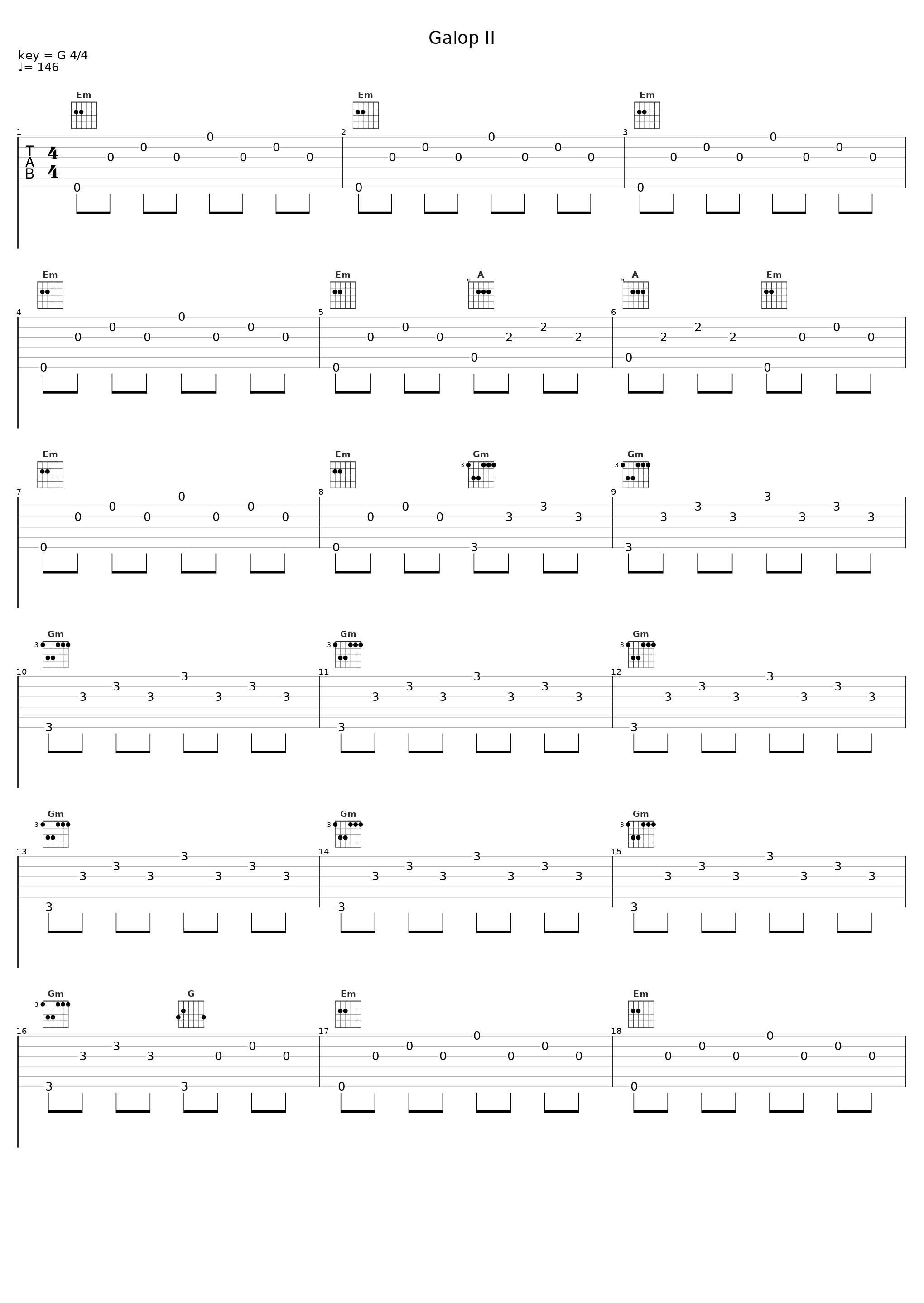 Galop II_Wojciech Kilar_1