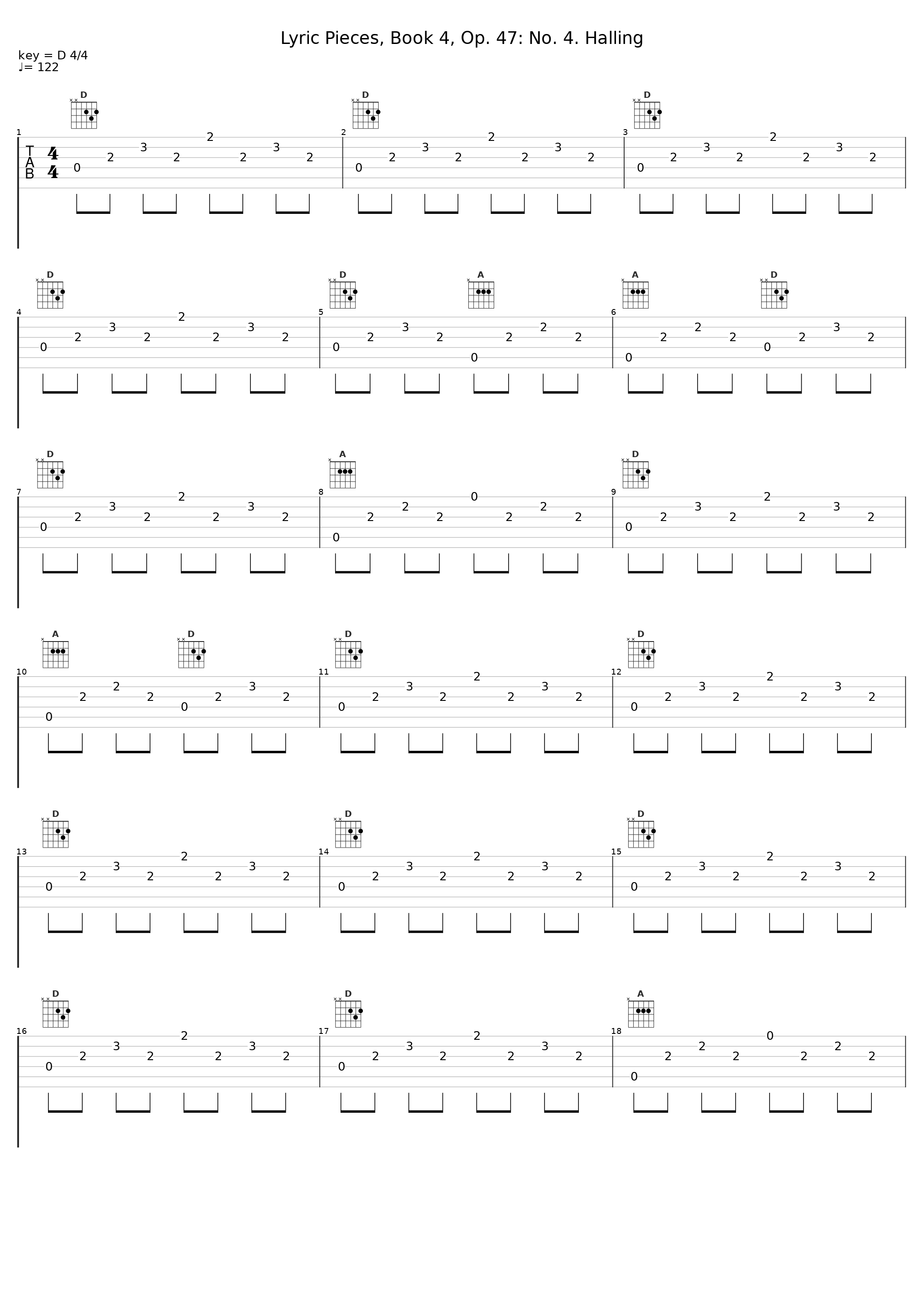 Lyric Pieces, Book 4, Op. 47: No. 4. Halling_Marián Lapšanský_1