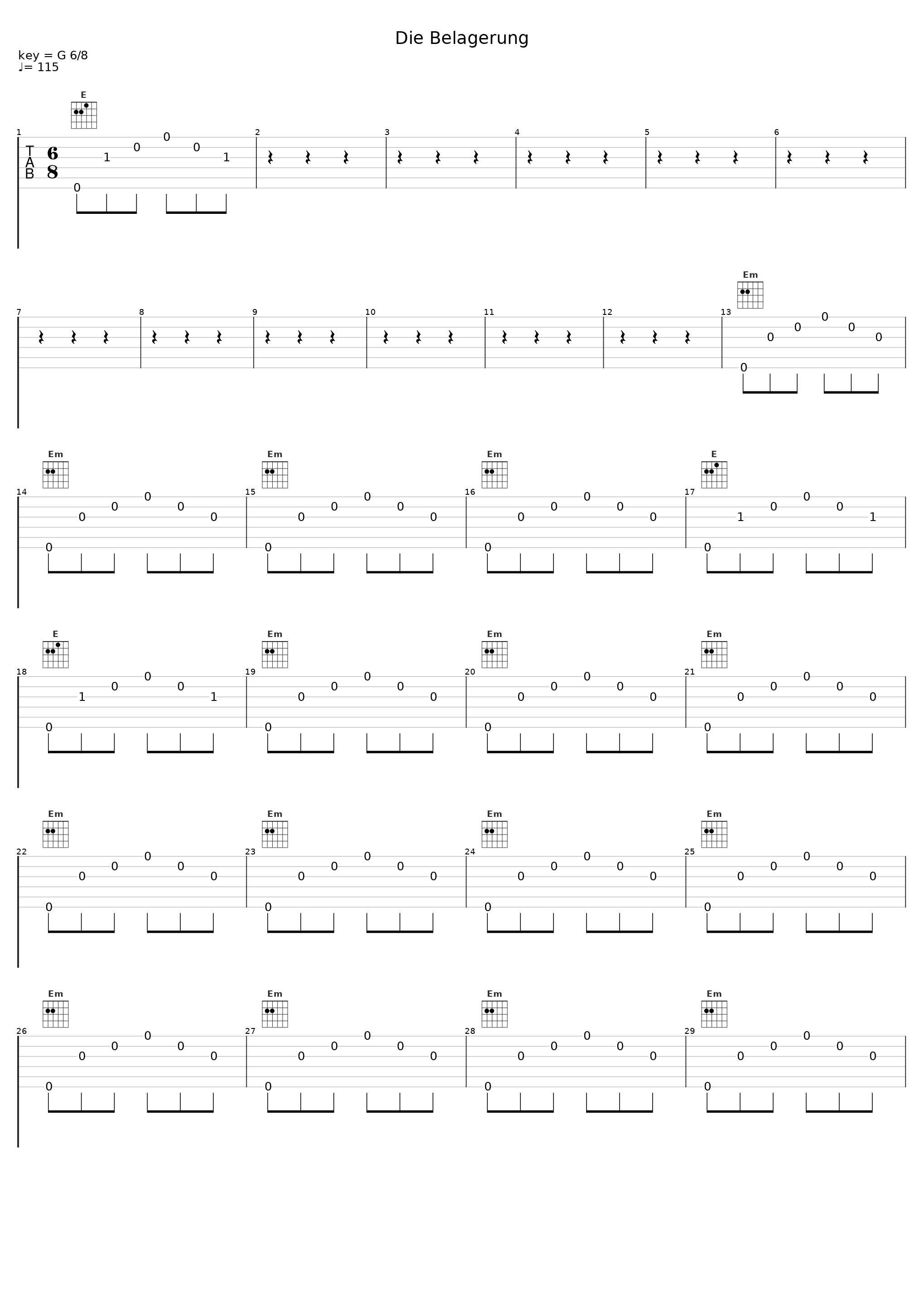 Die Belagerung_Wojciech Kilar_1