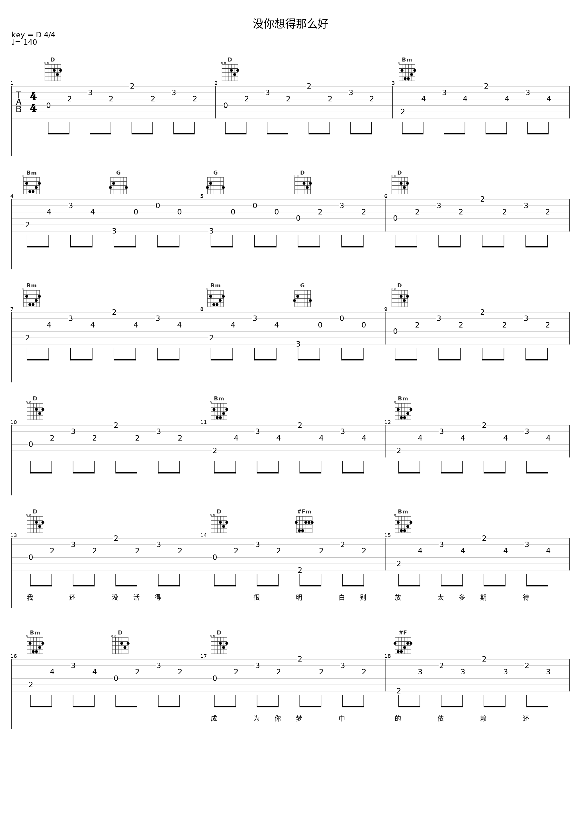 没你想得那么好_廖效浓_1