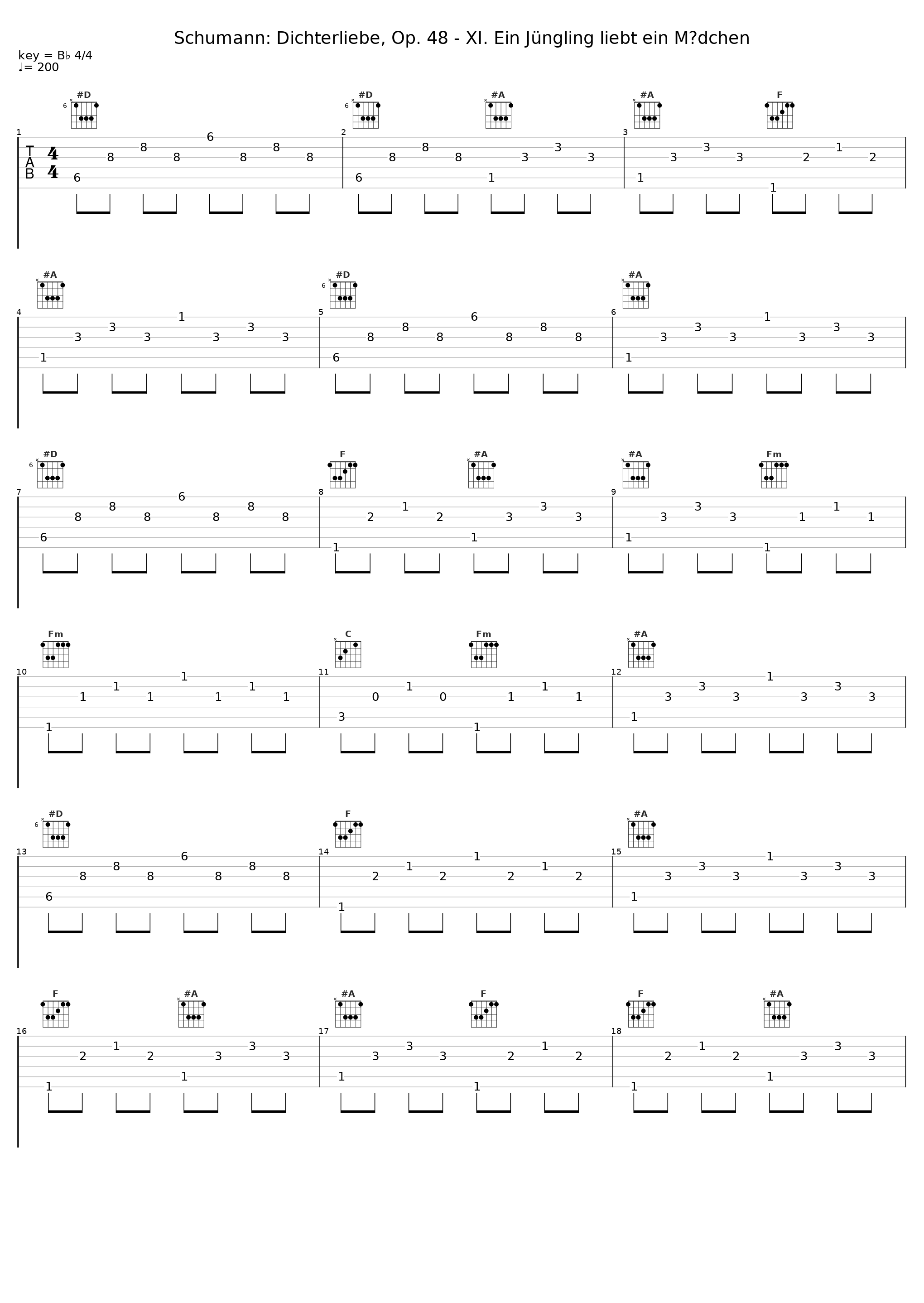 Schumann: Dichterliebe, Op. 48 - XI. Ein Jüngling liebt ein Mädchen_Fritz Wunderlich,Hubert Giesen_1