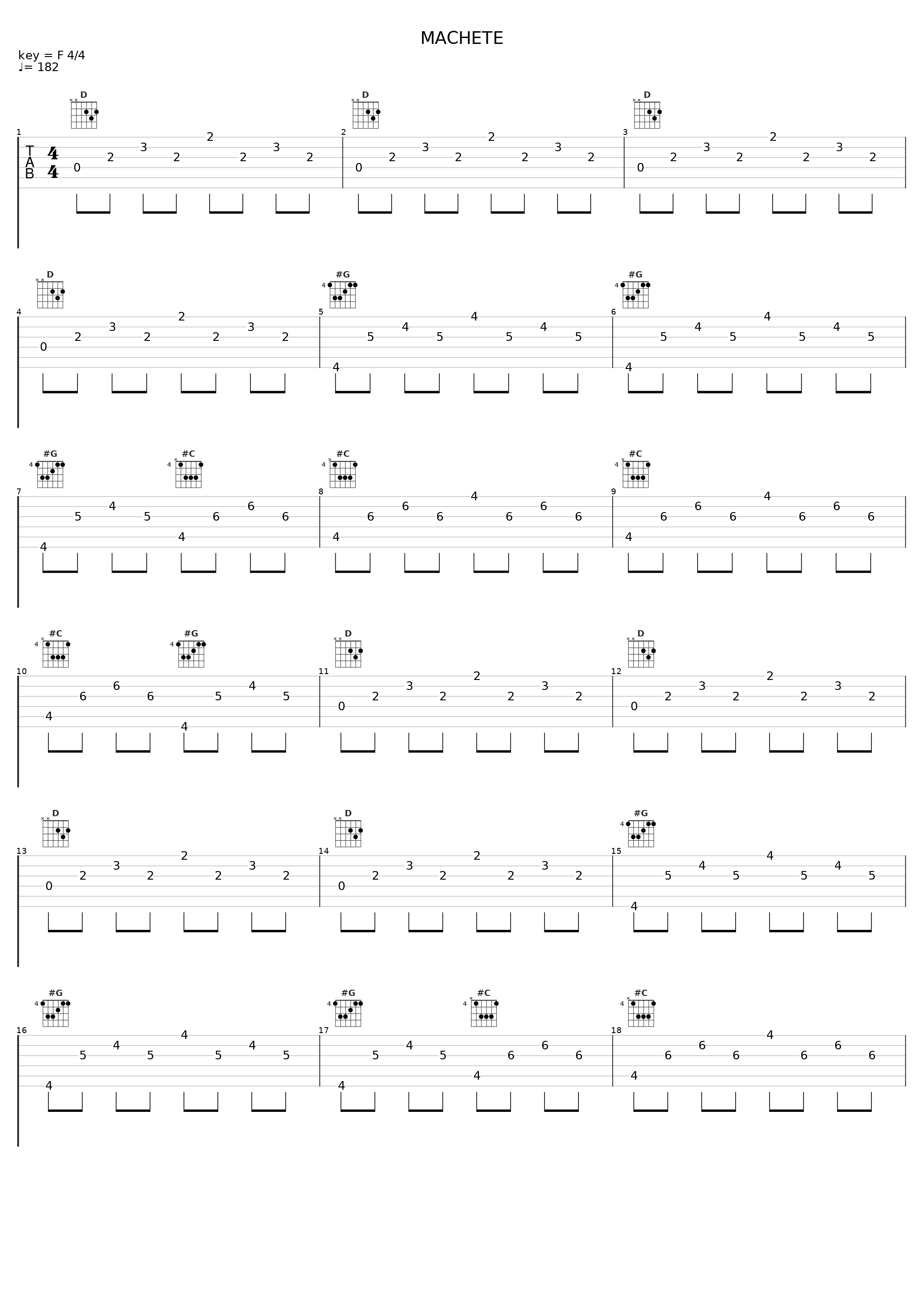 MACHETE_Besatt,Arvid Holter,Leif Erik Westergren_1