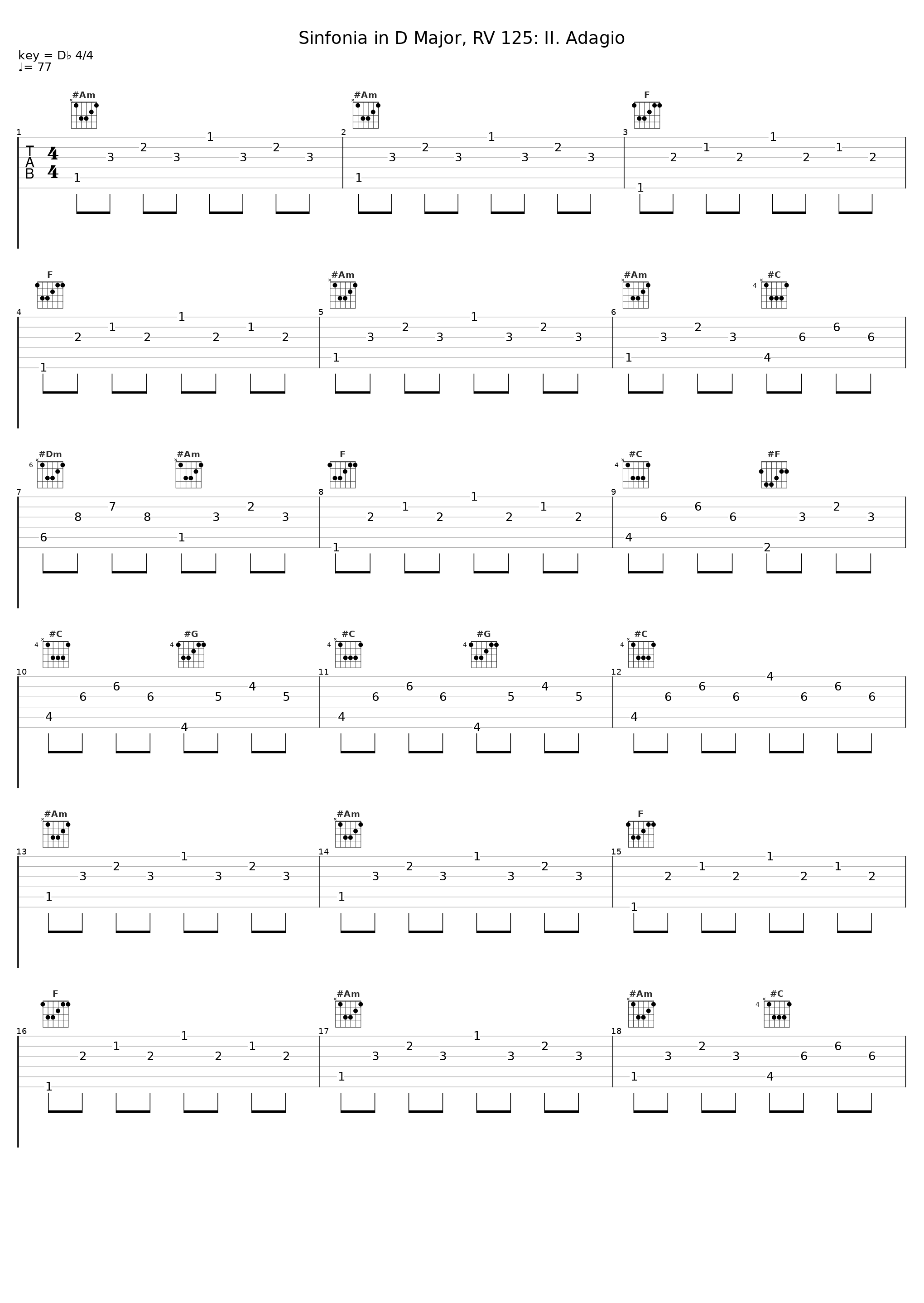 Sinfonia in D Major, RV 125: II. Adagio_Harmonie Universelle_1