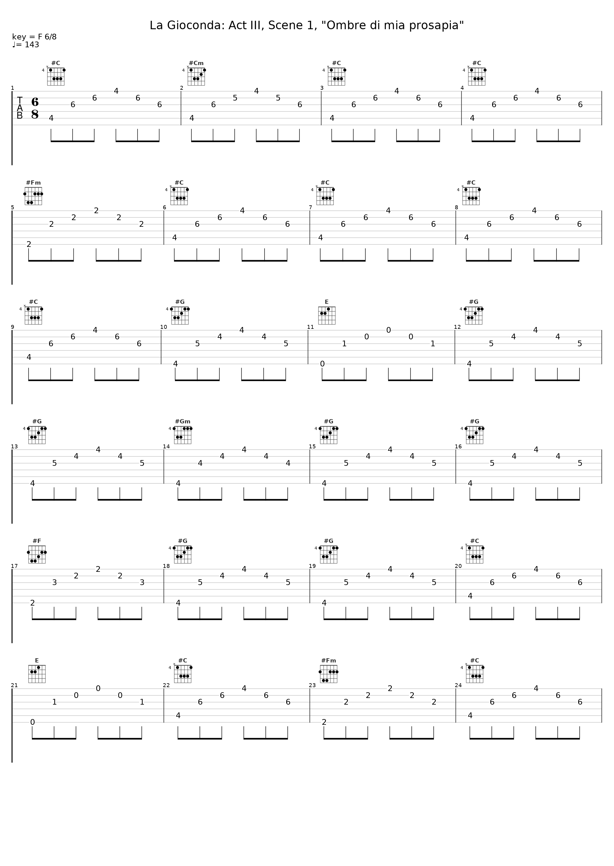 La  Gioconda: Act III, Scene 1, "Ombre di mia prosapia"_Orchestra of RAI Turin,Amilcare Ponchielli,Antonino Votto,Maria Callas,Maria Amadini,Paolo Silveri,Giulio Neri,Fedora Barbiere,Gianni Poggi,Piero Poldi,Armando Benzi_1