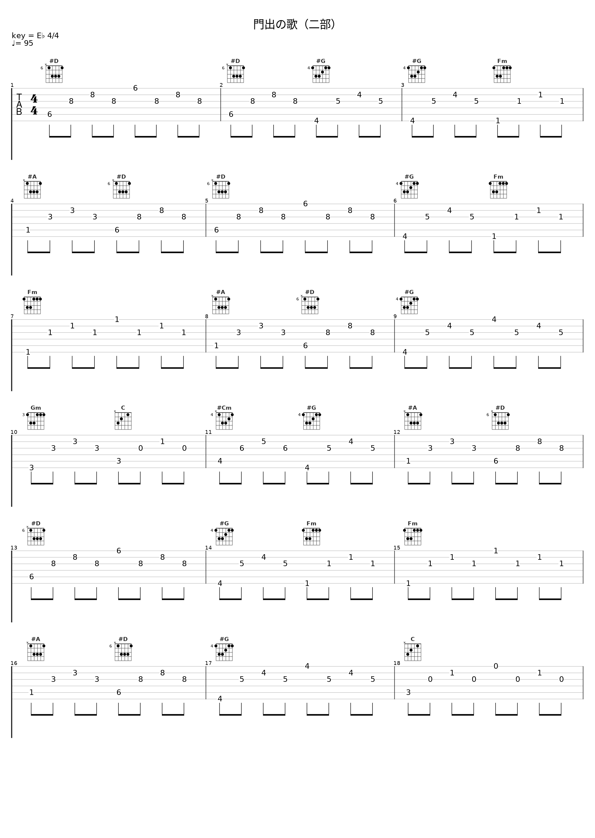 門出の歌（二部）_杉並児童合唱団_1