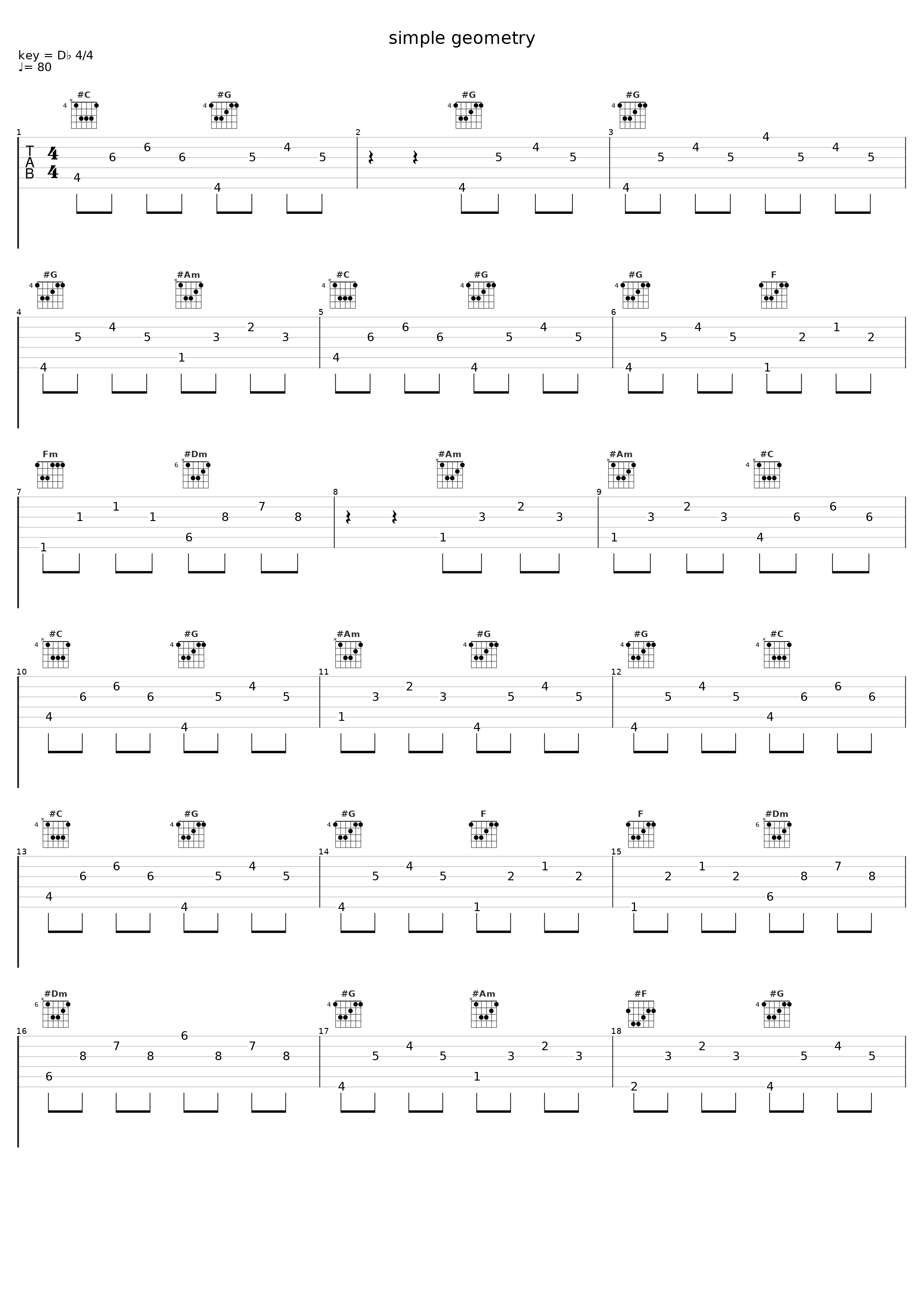 simple geometry_Oliver Buckland,Oliver James Buckland_1