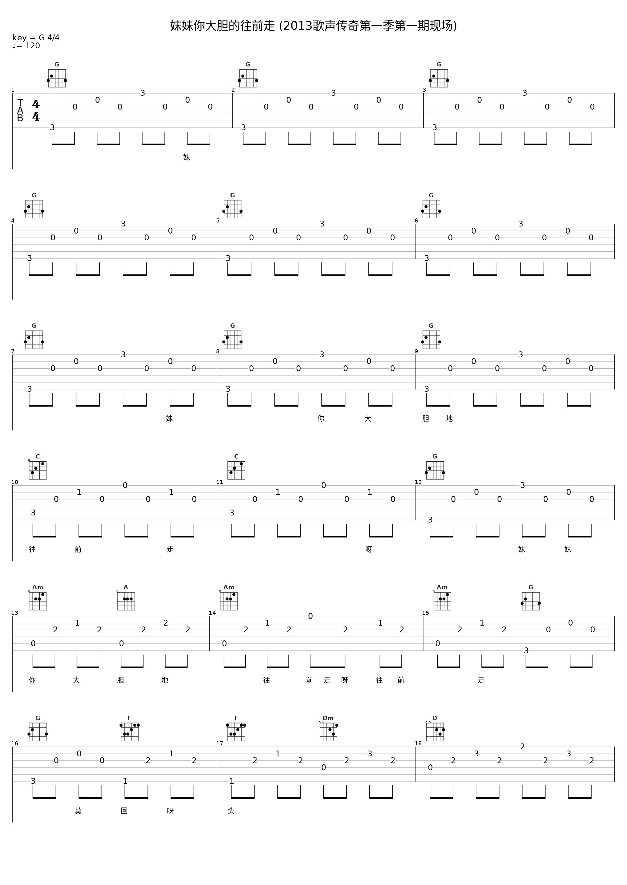 妹妹你大胆的往前走 (2013歌声传奇第一季第一期现场)_周晓鸥,贾玲_1