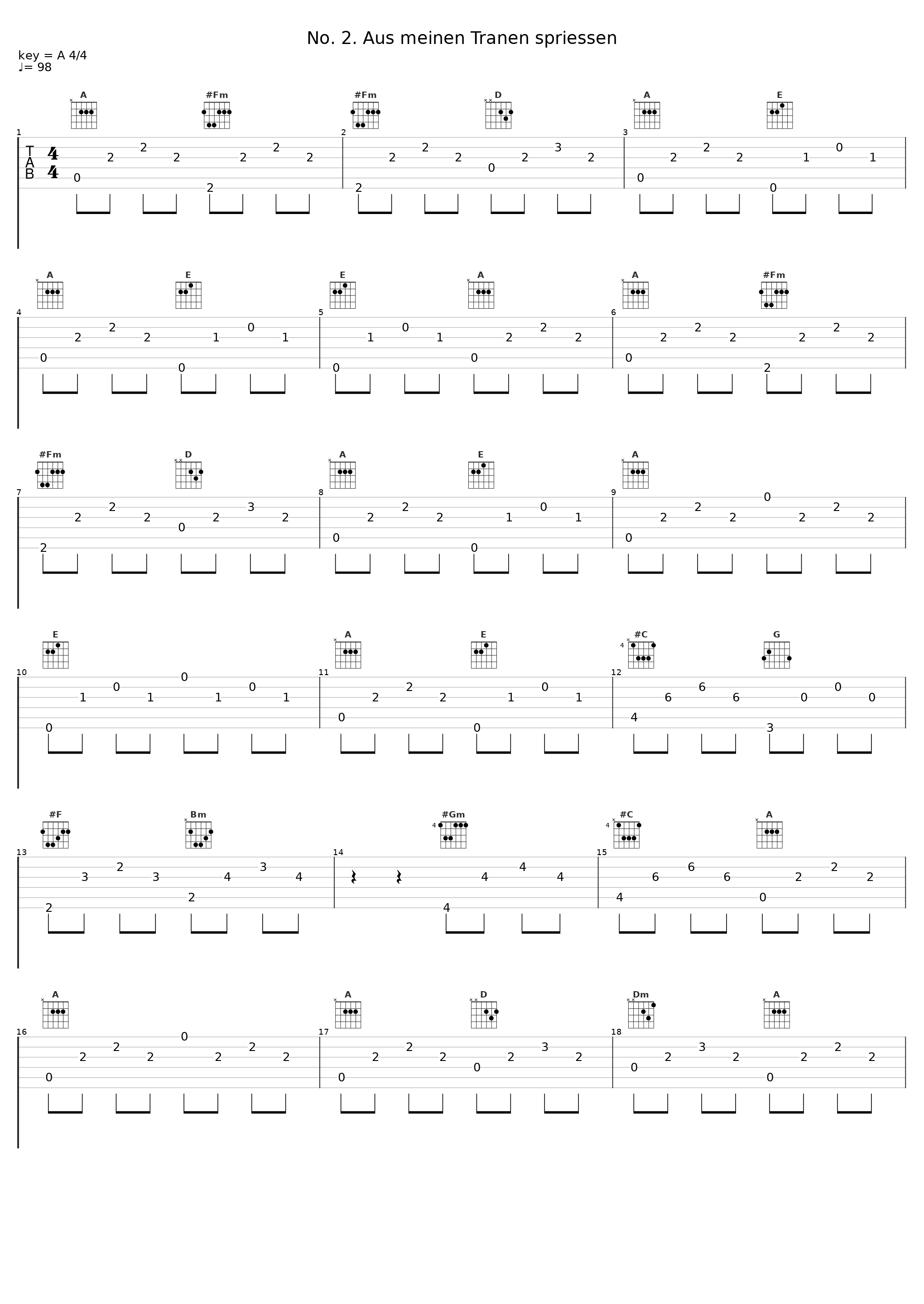 No. 2. Aus meinen Tranen spriessen_Fritz Wunderlich,Hubert Giesen_1