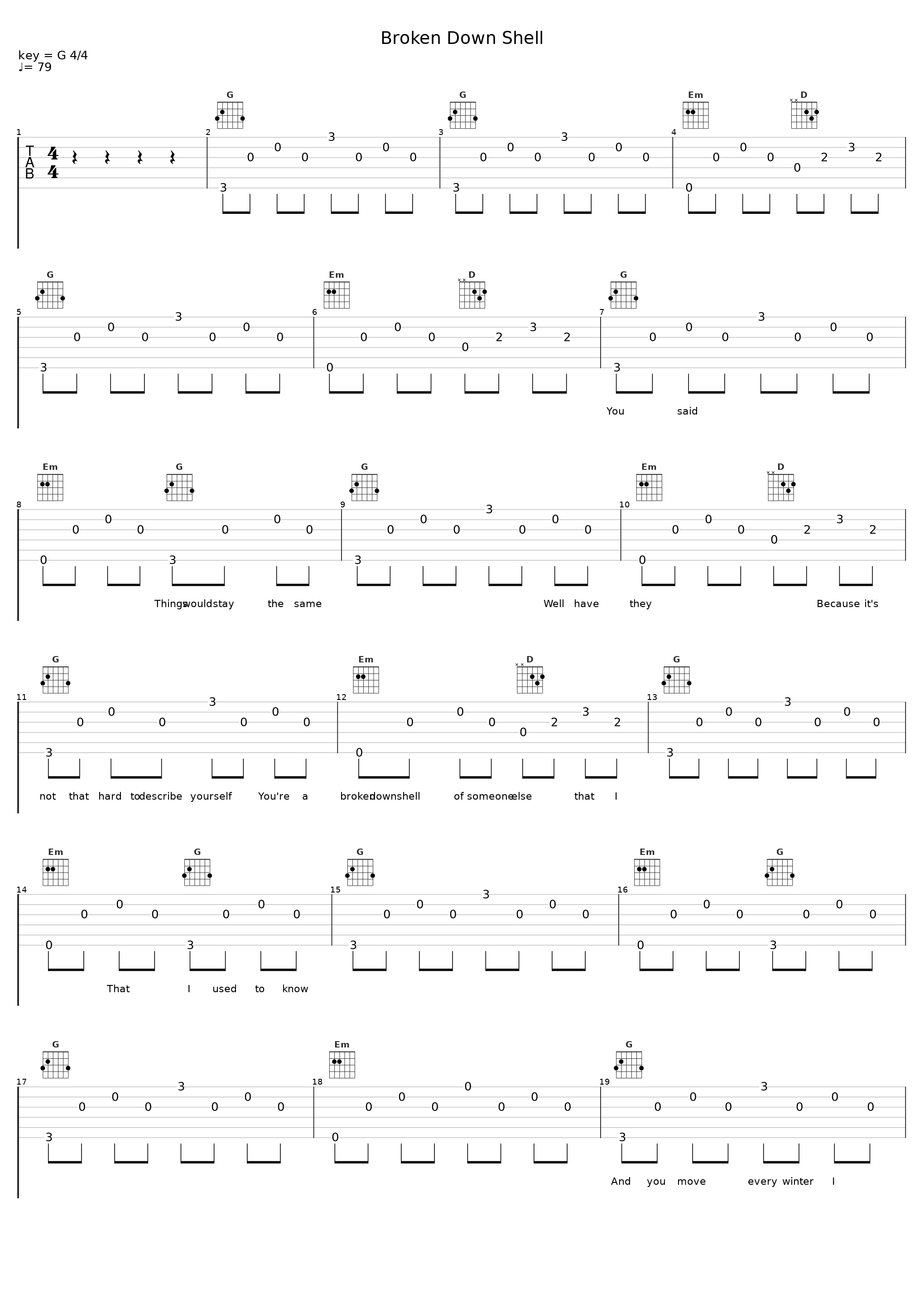 Broken Down Shell_flatsound_1