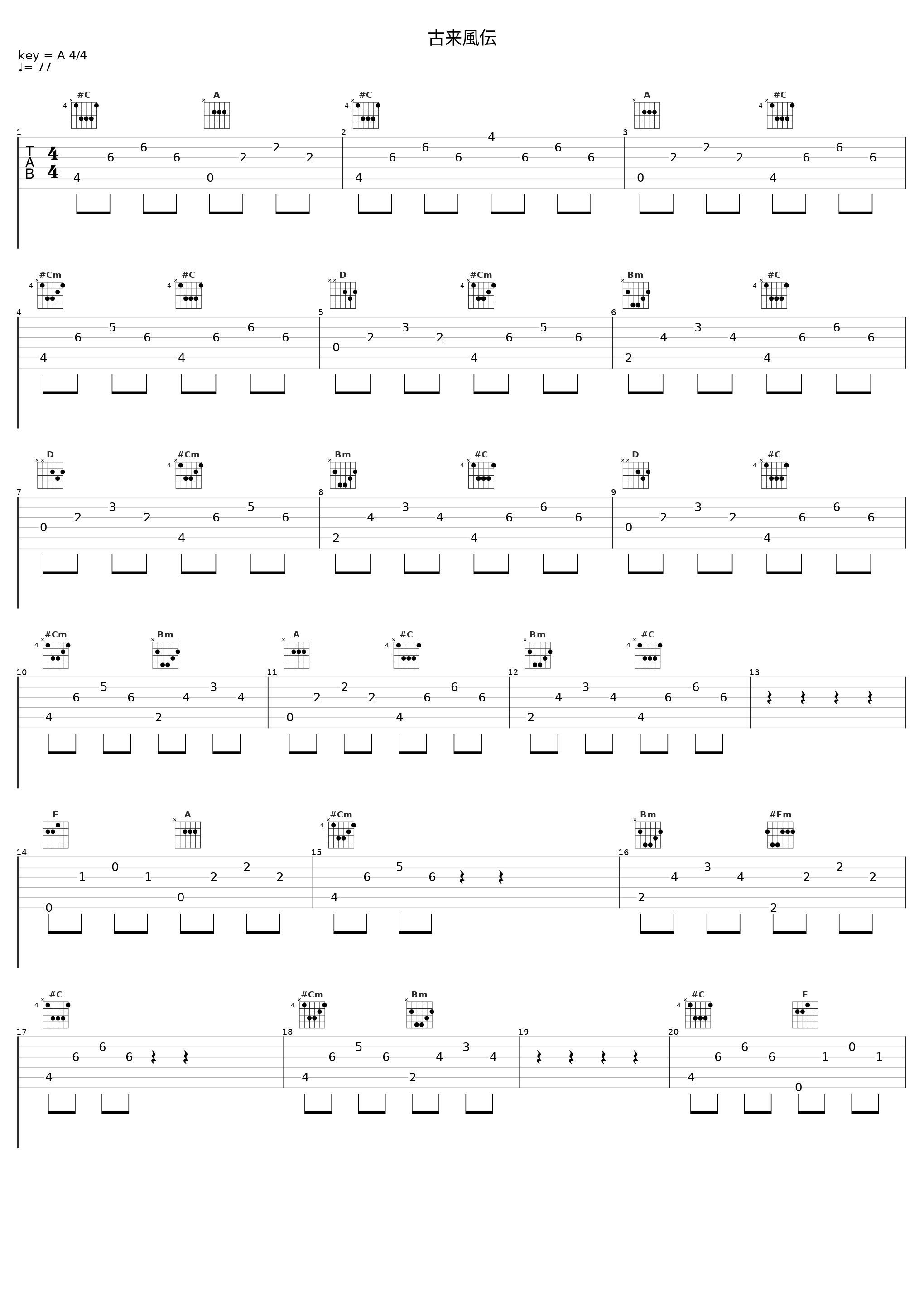 古来風伝_V.A._1