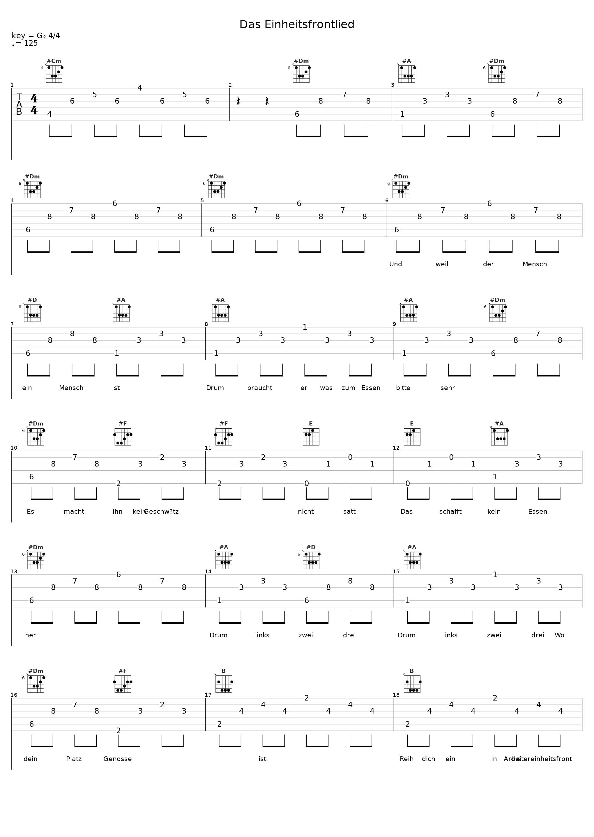 Das Einheitsfrontlied_Hannes Wader_1