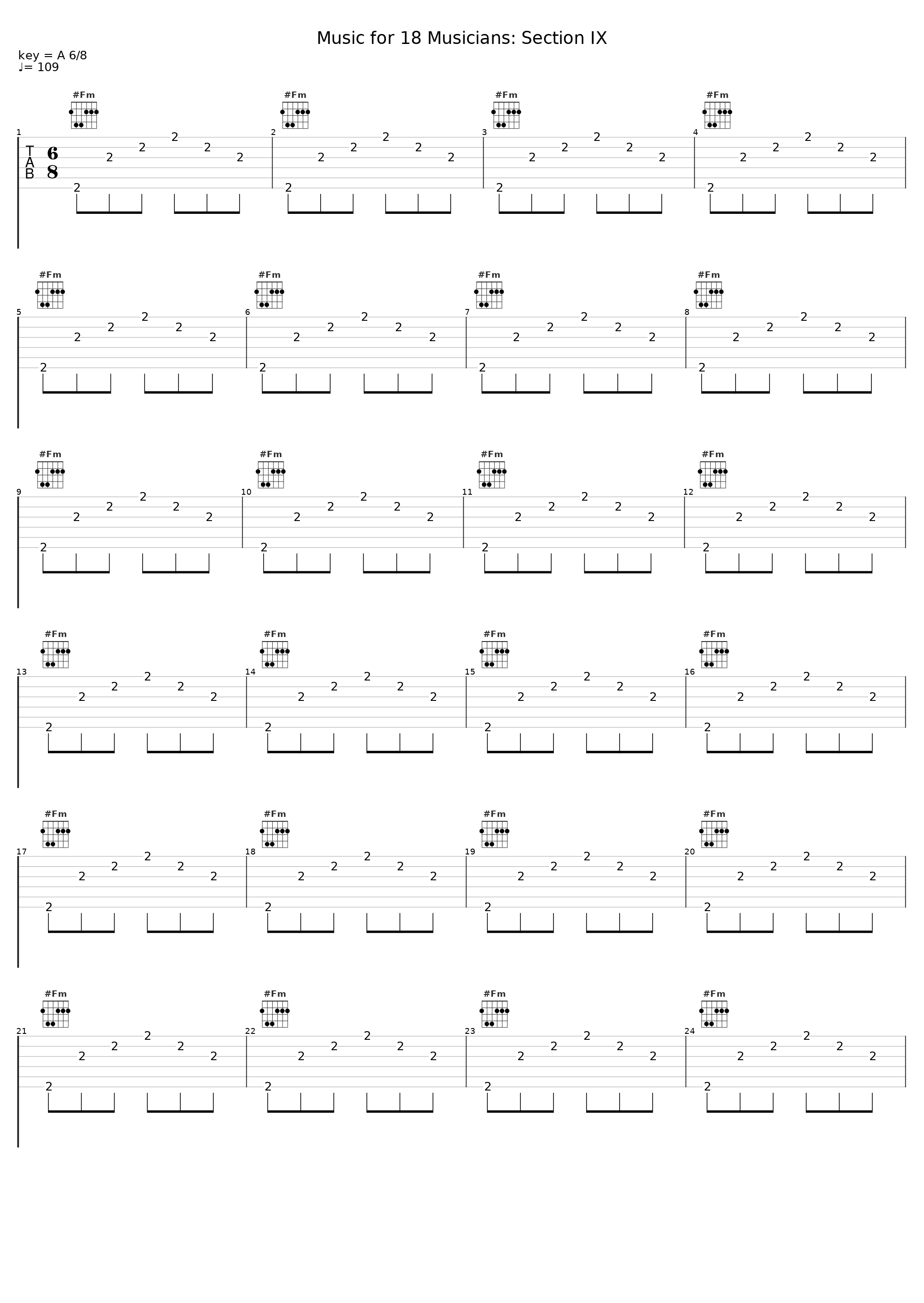 Music for 18 Musicians: Section IX_Steve Reich,Musicians_1