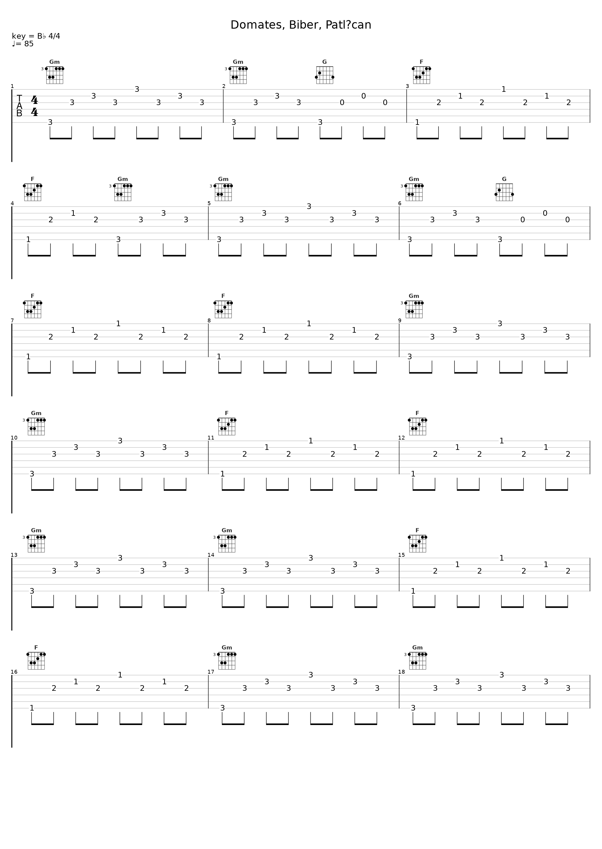 Domates, Biber, Patlıcan_Barış Manço_1