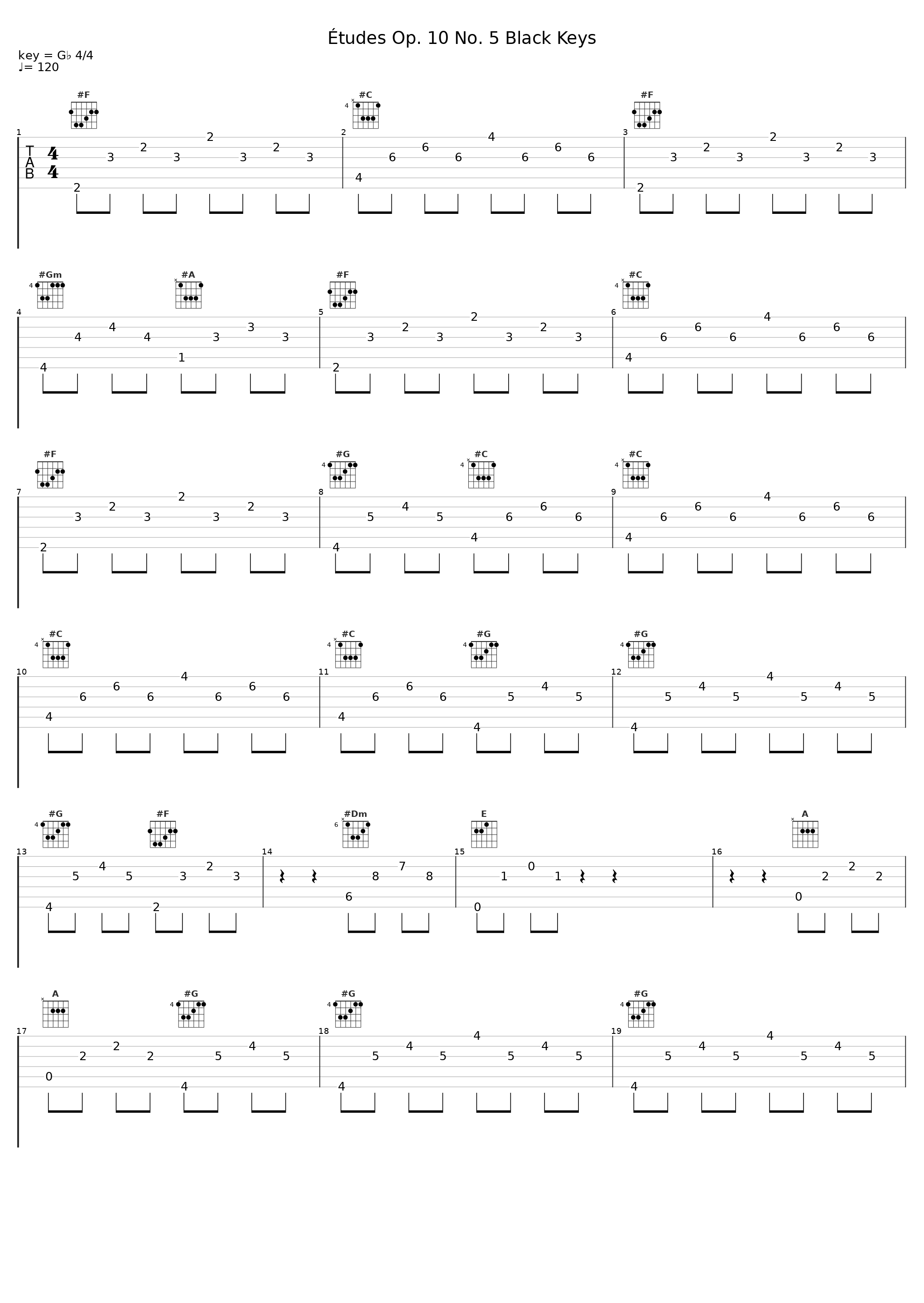 Études Op. 10 No. 5 Black Keys_Emiliano Bucci,Frédéric Chopin_1