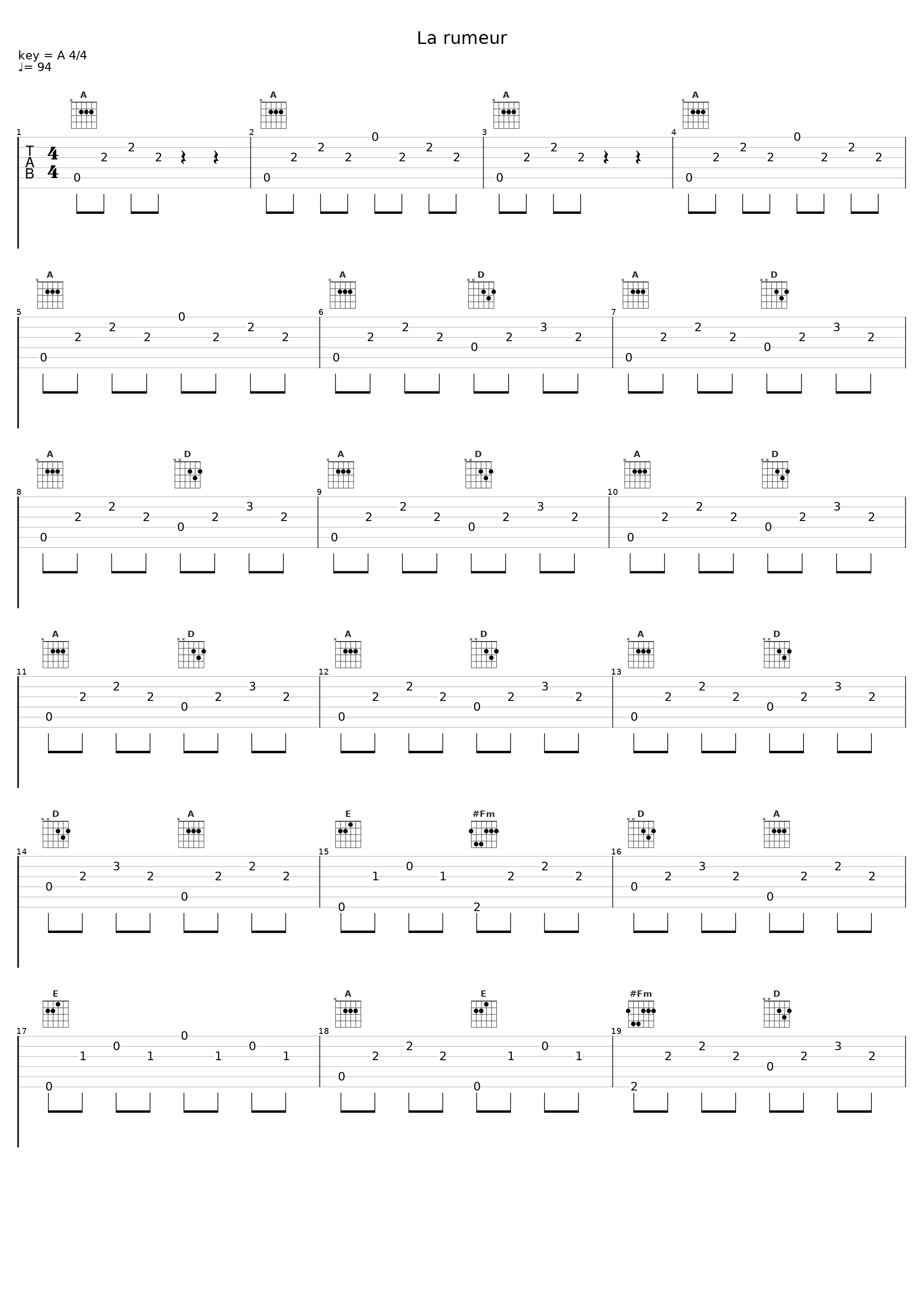 La rumeur_Christophe Maé_1