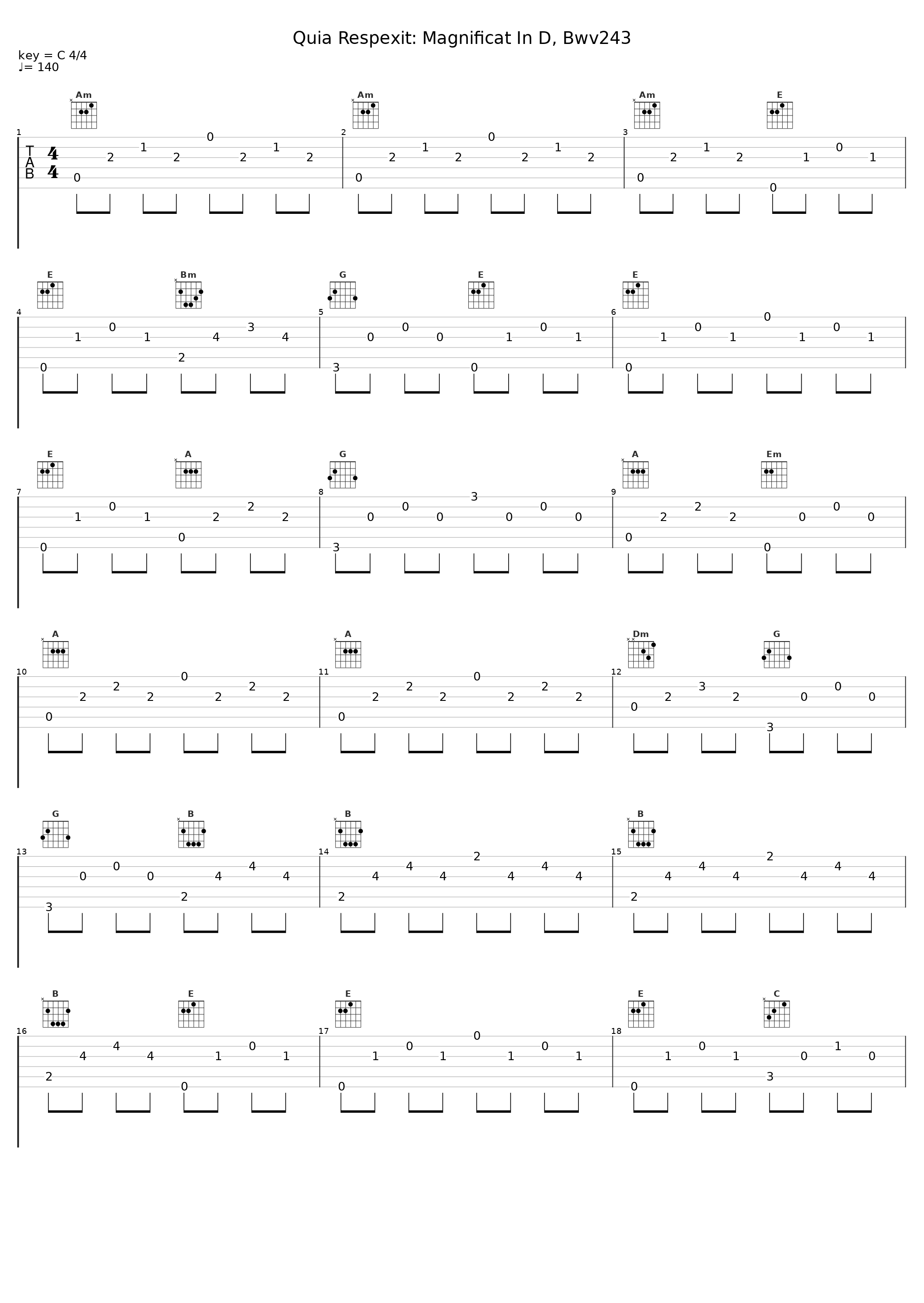 Quia Respexit: Magnificat In D, Bwv243_Laurindo Almeida_1