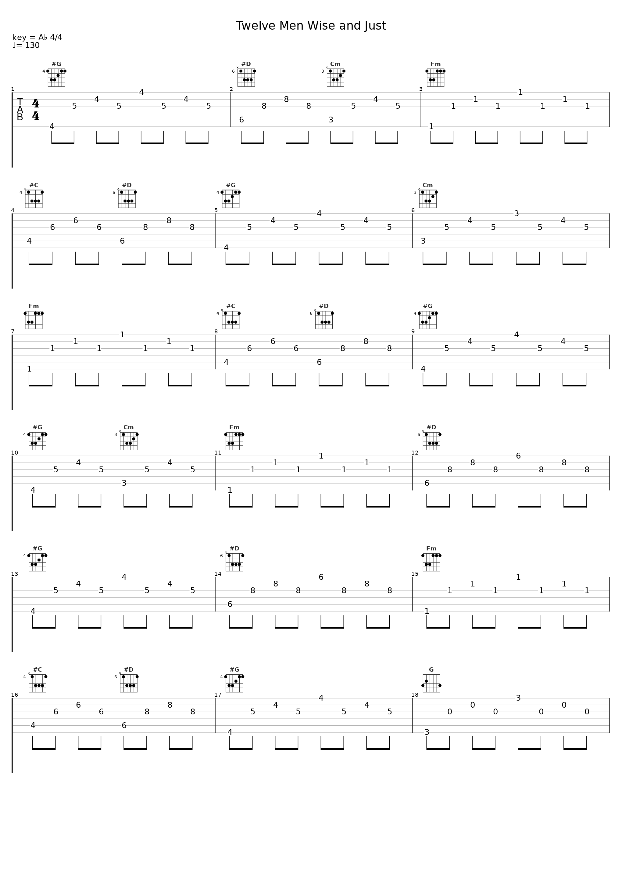 Twelve Men Wise and Just_Magnum,Anthony Clarkin_1