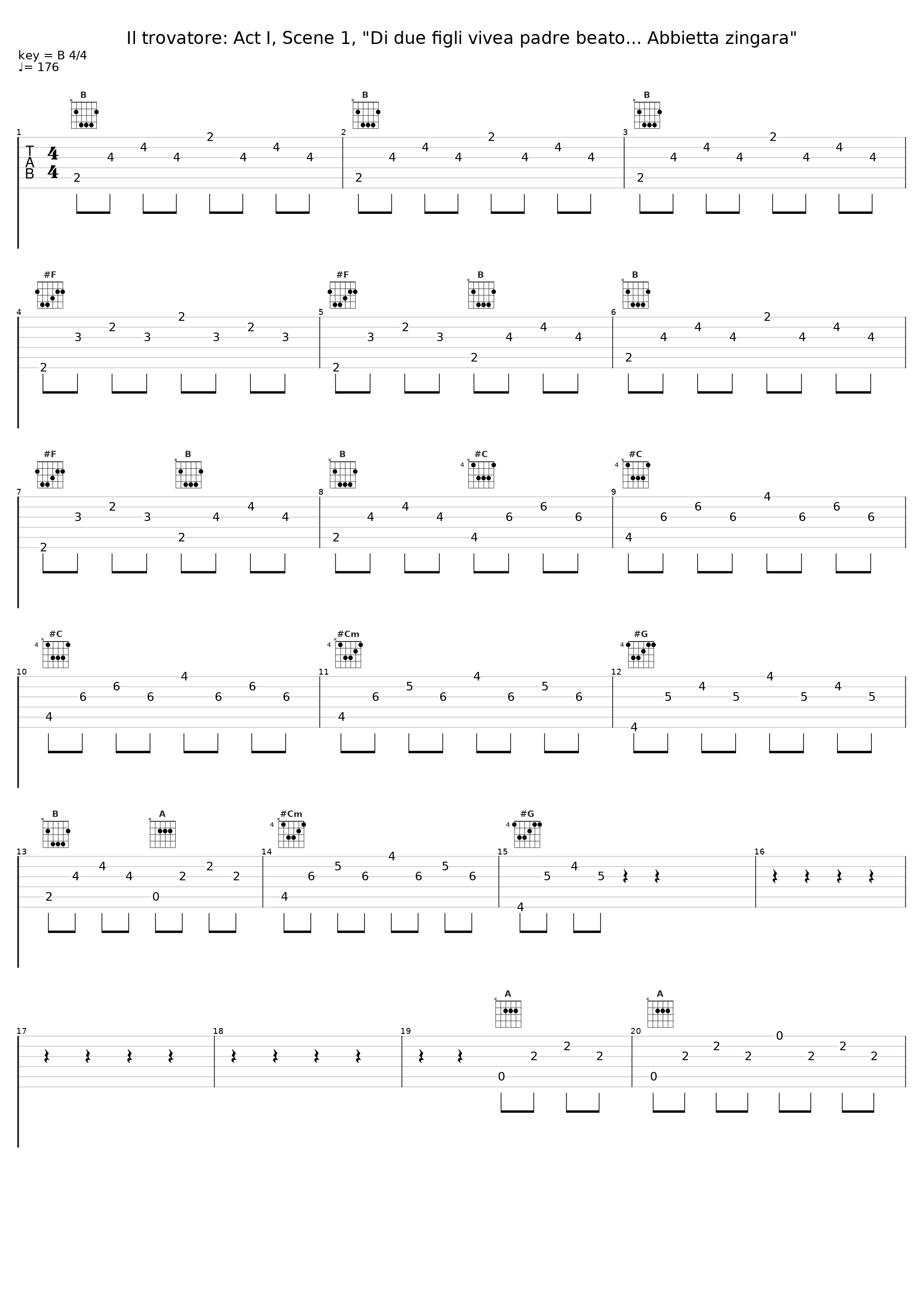 Il trovatore: Act I, Scene 1, "Di due figli vivea padre beato... Abbietta zingara"_Carlo Bergonzi,Gabriella Tucci,Piero Cappuccilli,Giulietta Simionato,Chorus of La Scala, Milan,Giuseppe Verdi,Gianandrea Gavazzeni,Orchestra of La Scala, Milan_1