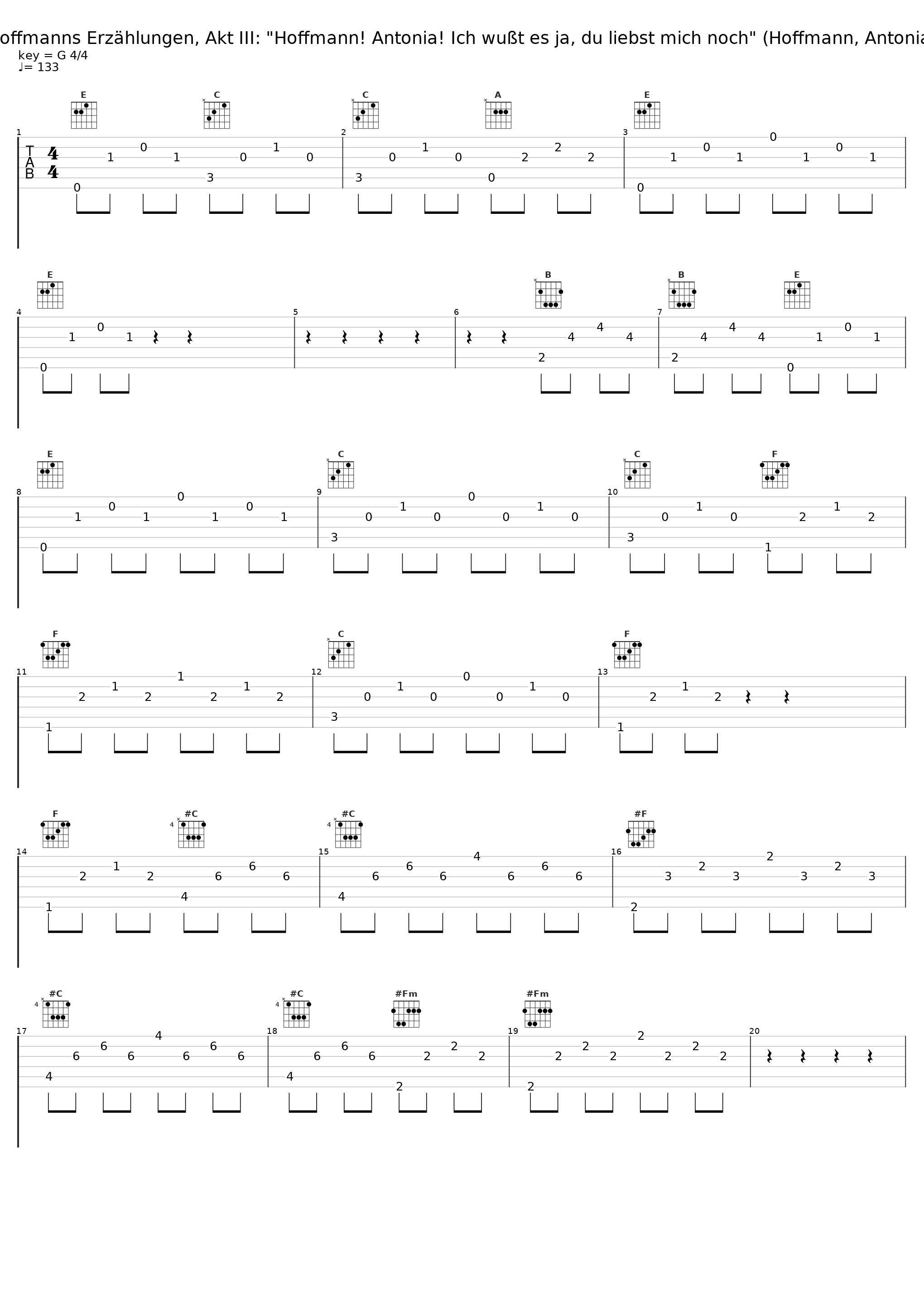 Hoffmanns Erzählungen, Akt III: "Hoffmann! Antonia! Ich wußt es ja, du liebst mich noch" (Hoffmann, Antonia)_Großes Berliner Operettenorchester,Robert Wagner,Ernst Kozub,Colette Lorand_1