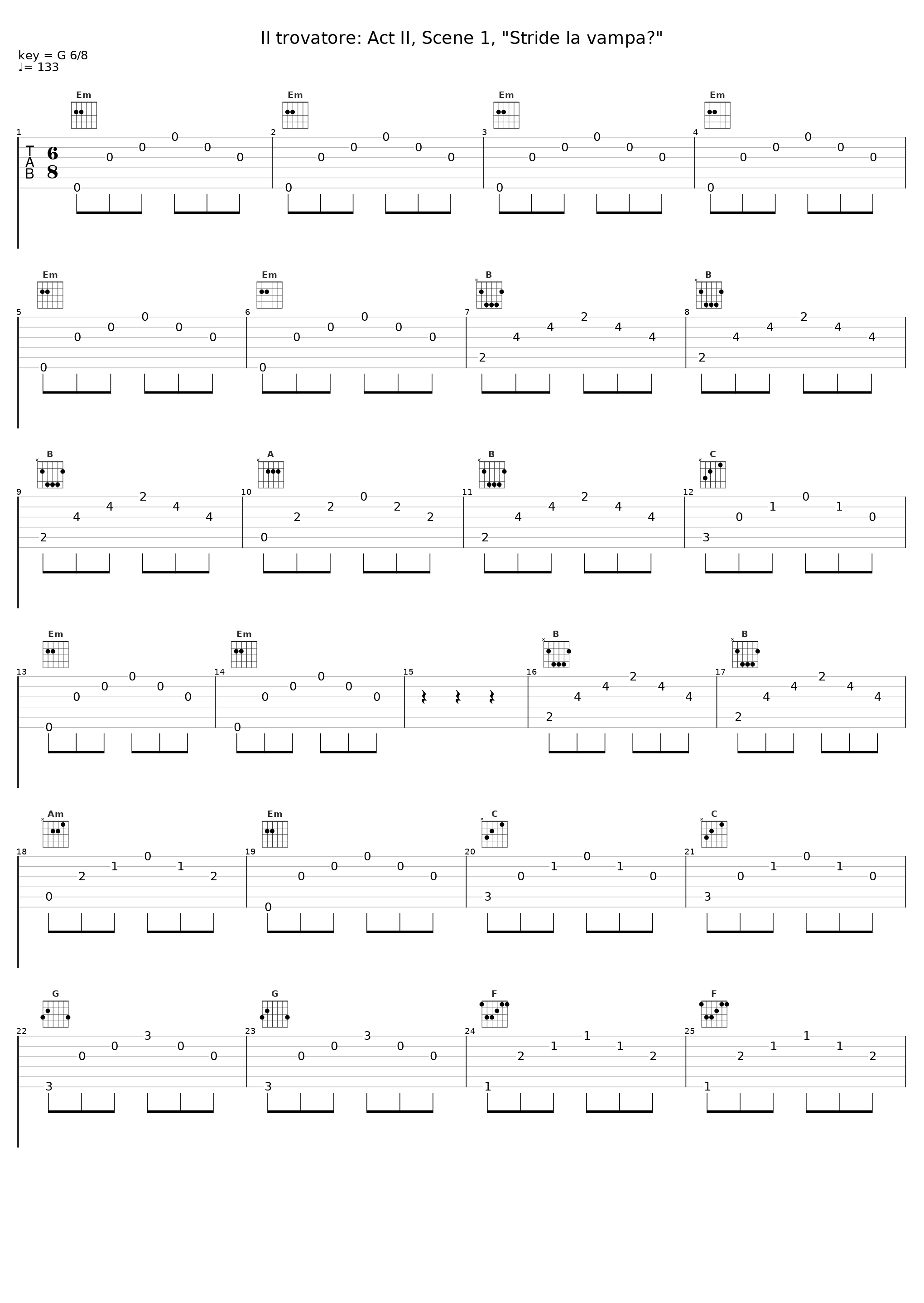 Il trovatore: Act II, Scene 1, "Stride la vampa?"_Carlo Bergonzi,Gabriella Tucci,Piero Cappuccilli,Giulietta Simionato,Chorus of La Scala, Milan,Giuseppe Verdi,Gianandrea Gavazzeni,Orchestra of La Scala, Milan_1