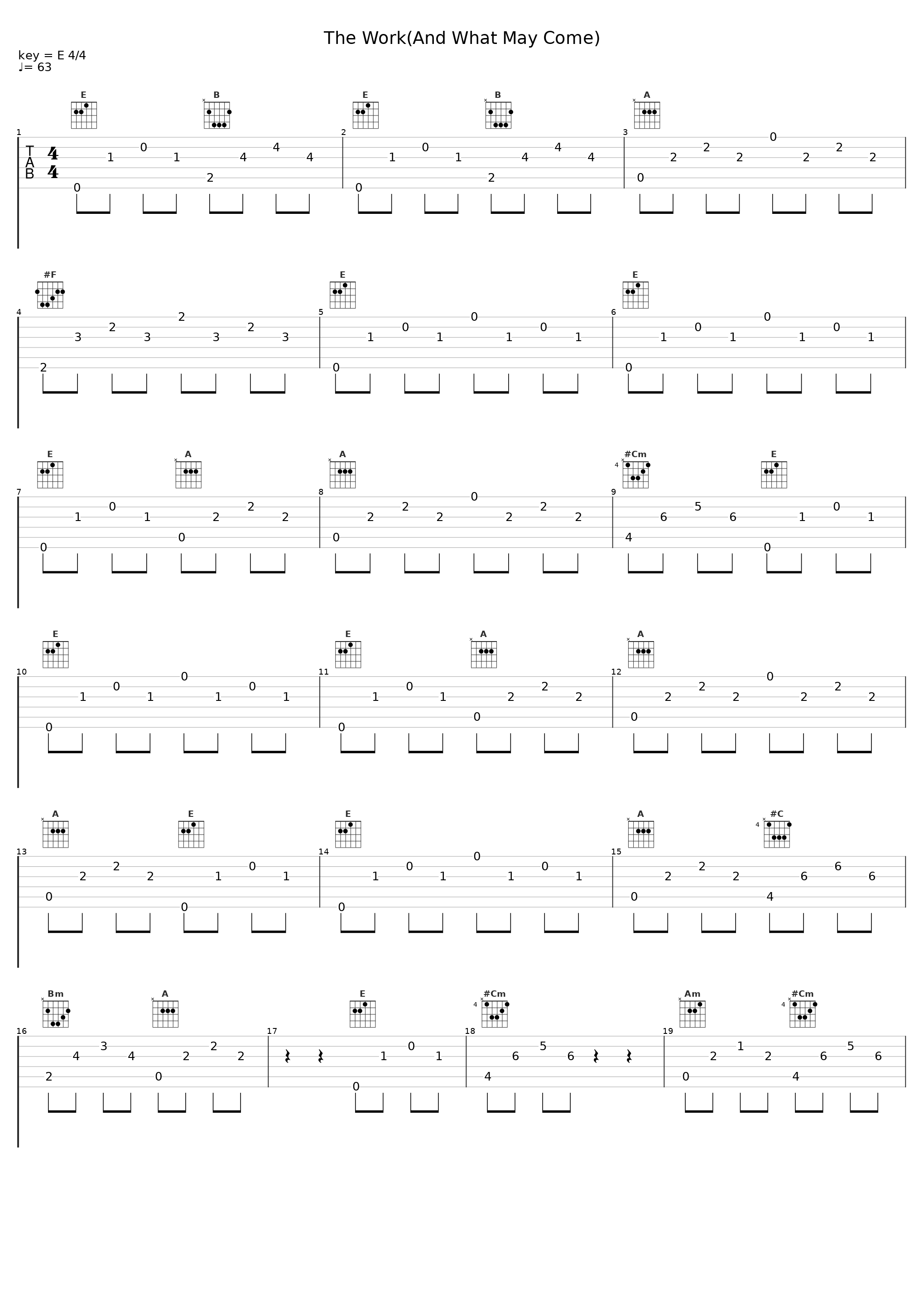 The Work(And What May Come)_Sugar Glyder_1