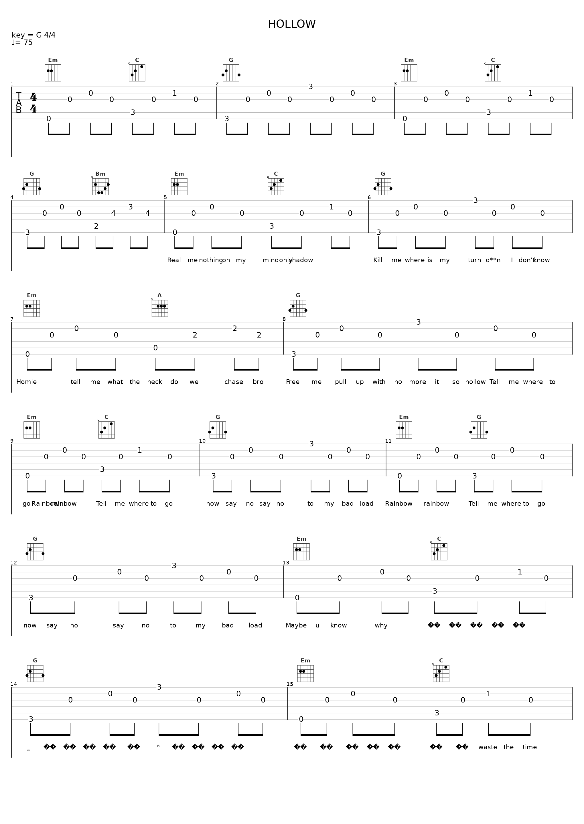 HOLLOW_呼延天意,CGR8_1