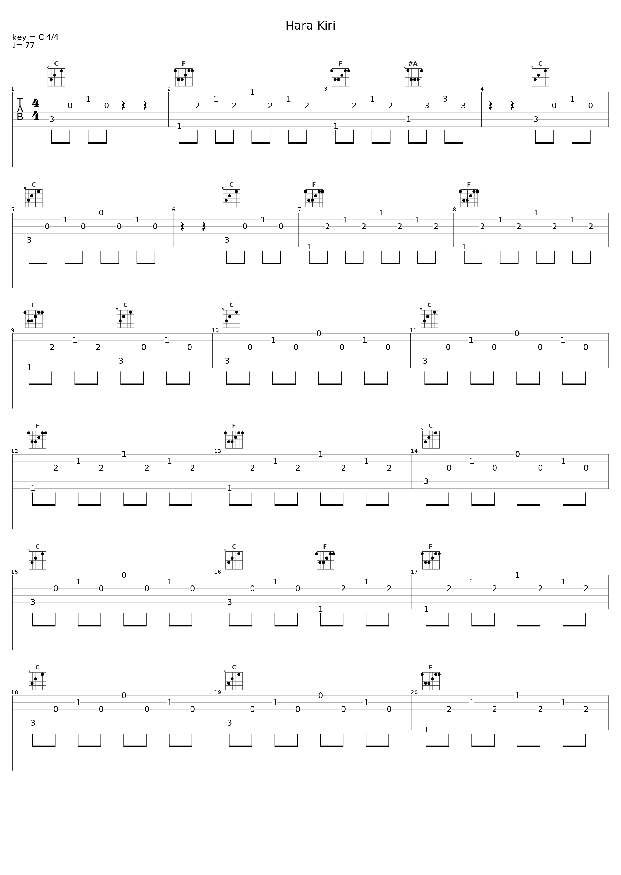 Hara Kiri_Tennis System_1