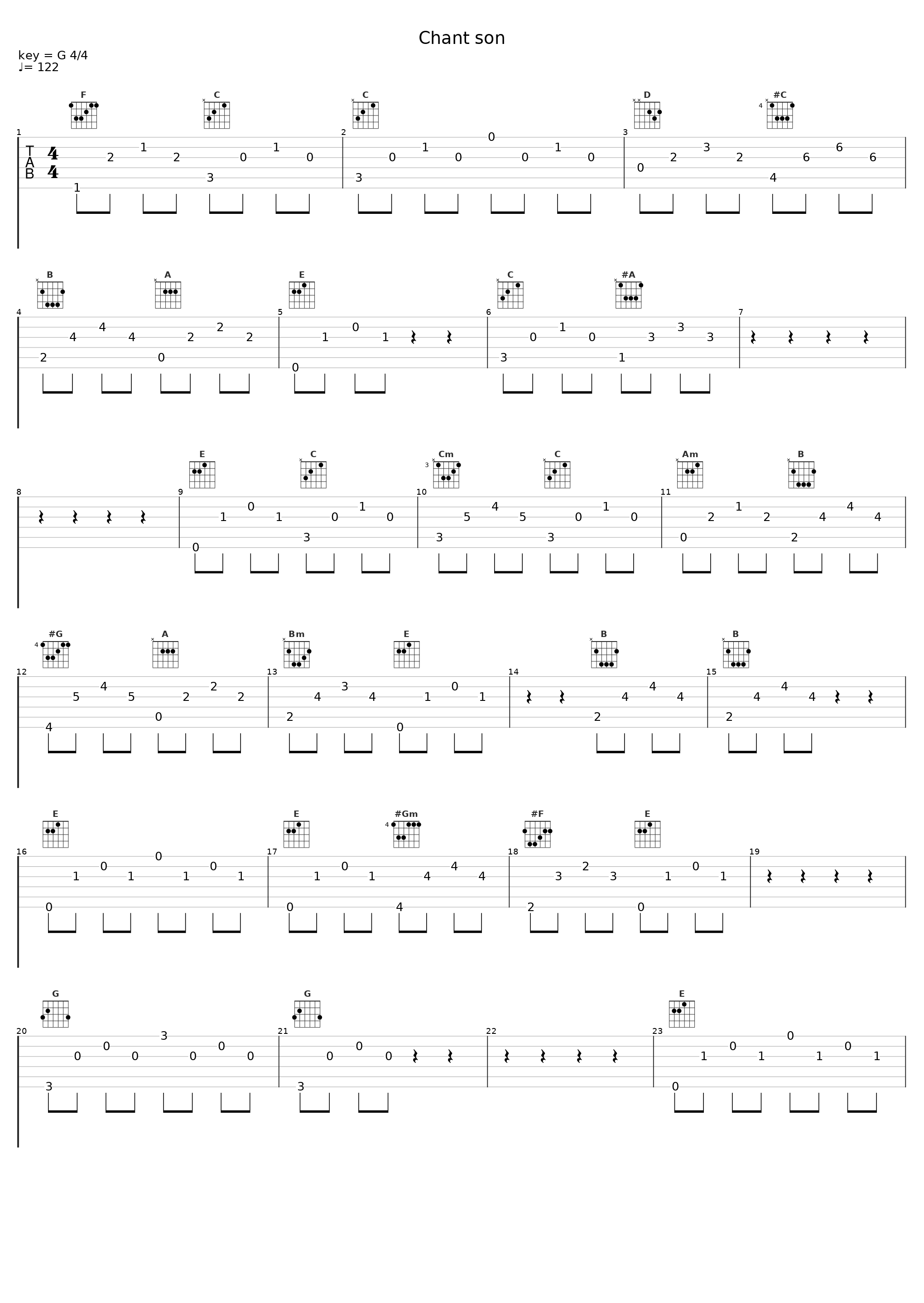 Chant son_Christophe Monniot,Marc Ducret_1