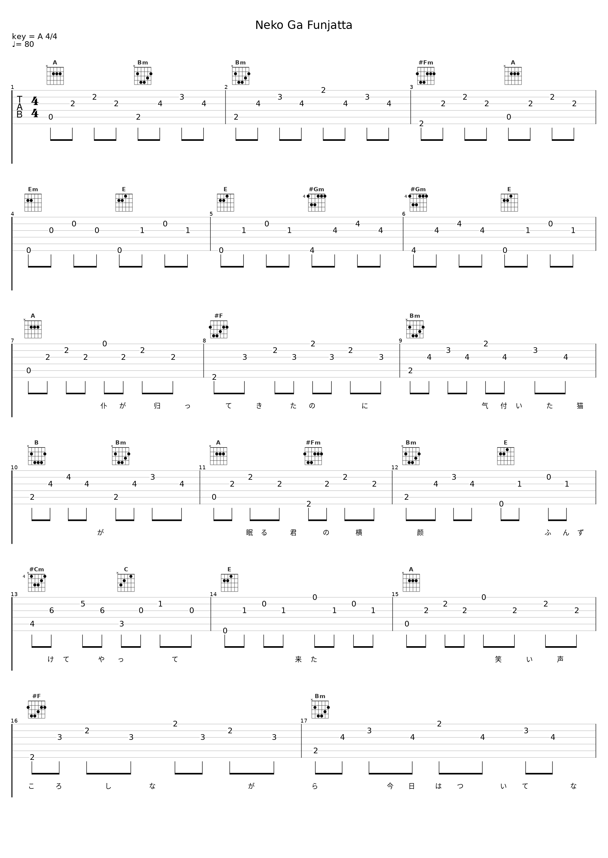 Neko Ga Funjatta_槇原敬之_1