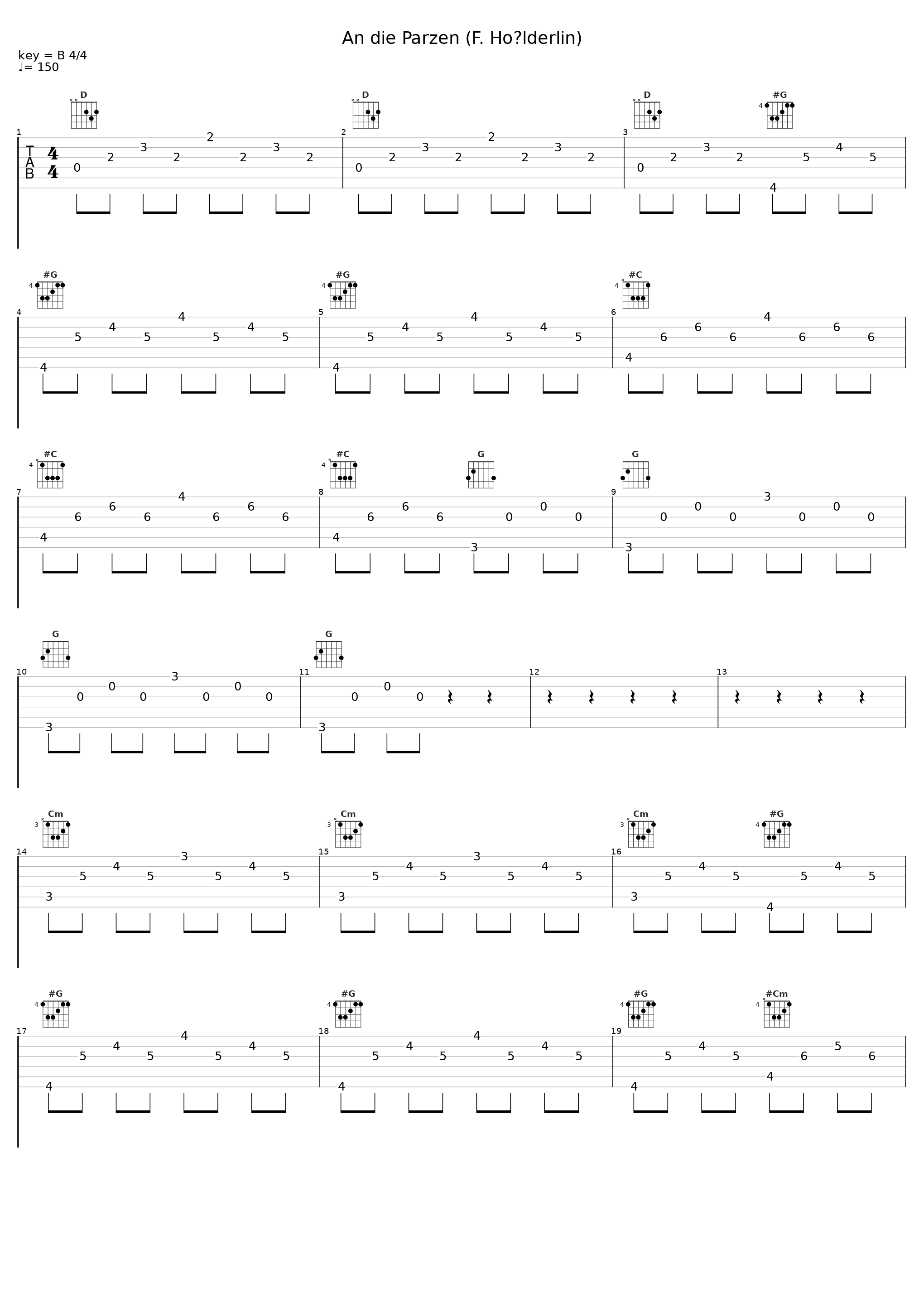 An die Parzen (F. Hölderlin)_Hannes Wader_1