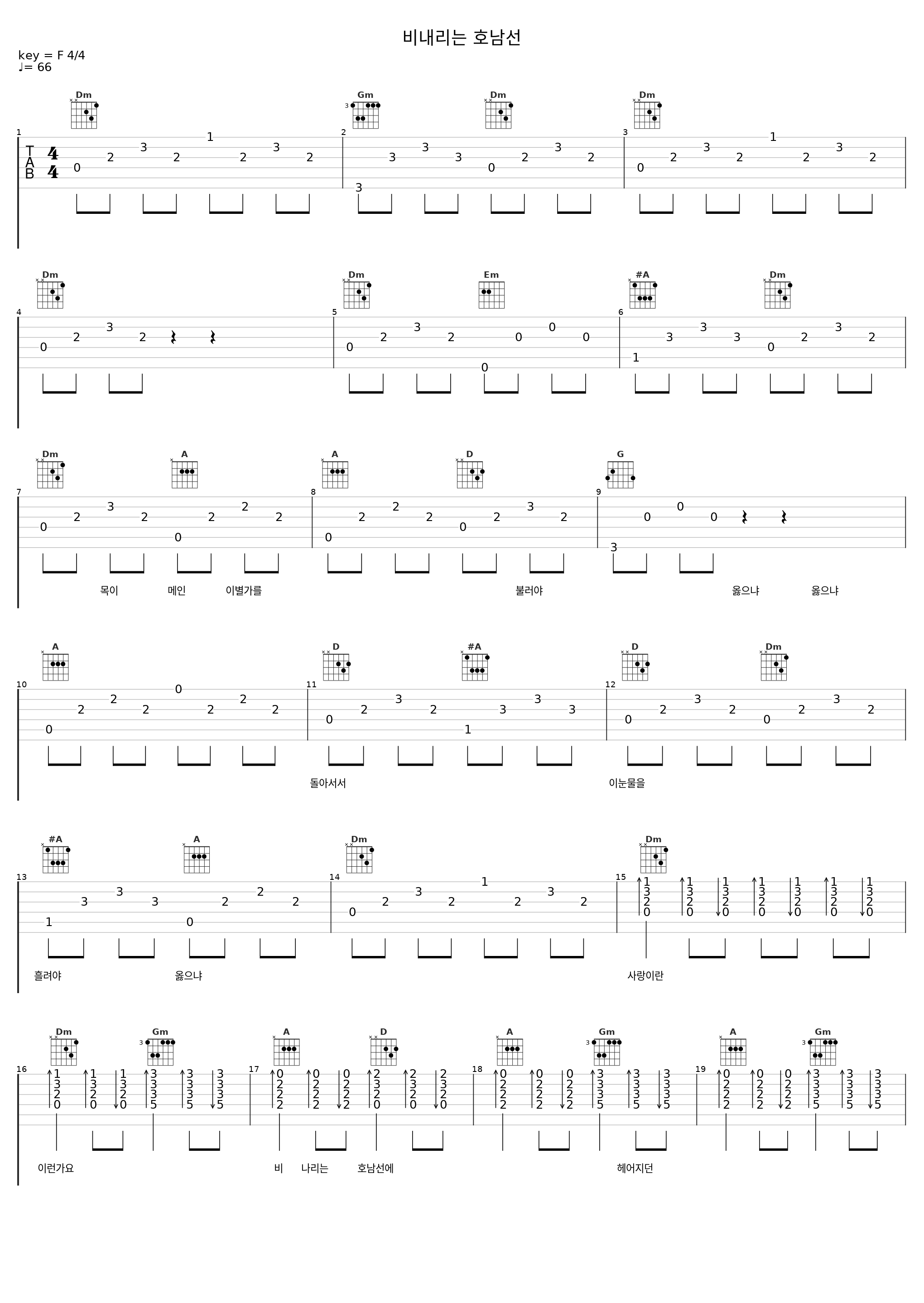 비내리는 호남선_罗勋儿_1