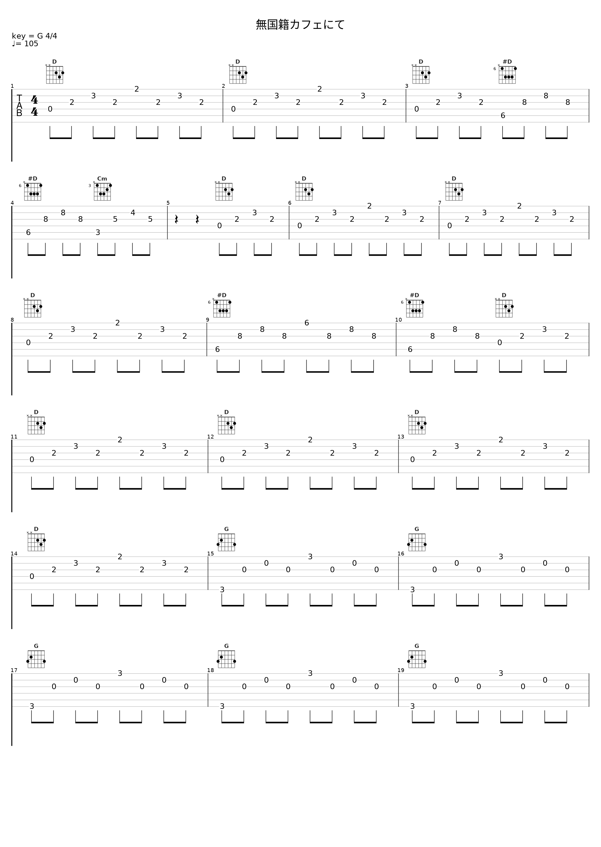 無国籍カフェにて_中村由利子_1