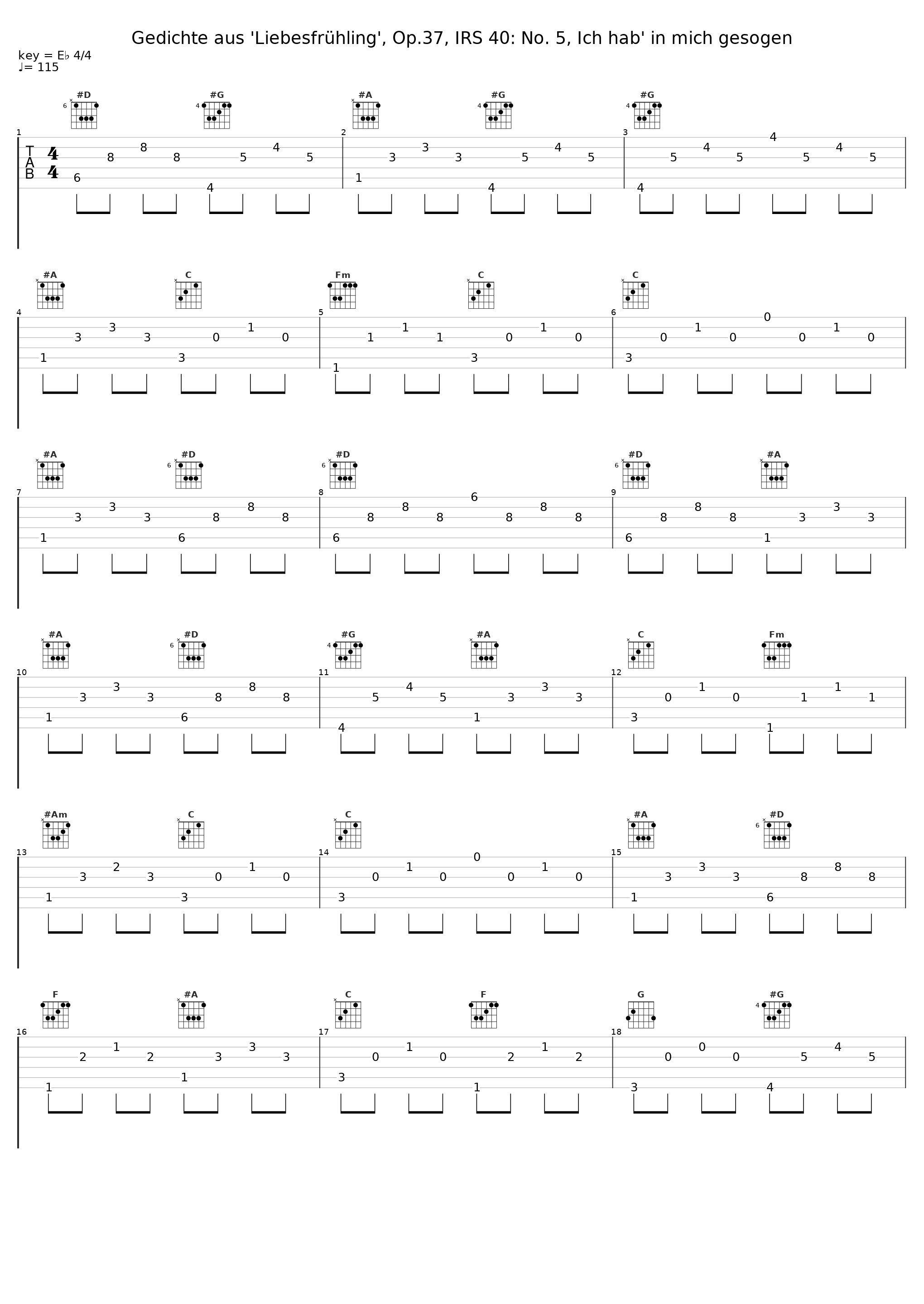 Gedichte aus 'Liebesfrühling', Op.37, IRS 40: No. 5, Ich hab' in mich gesogen_Hans Hotter,Michael Raucheisen_1