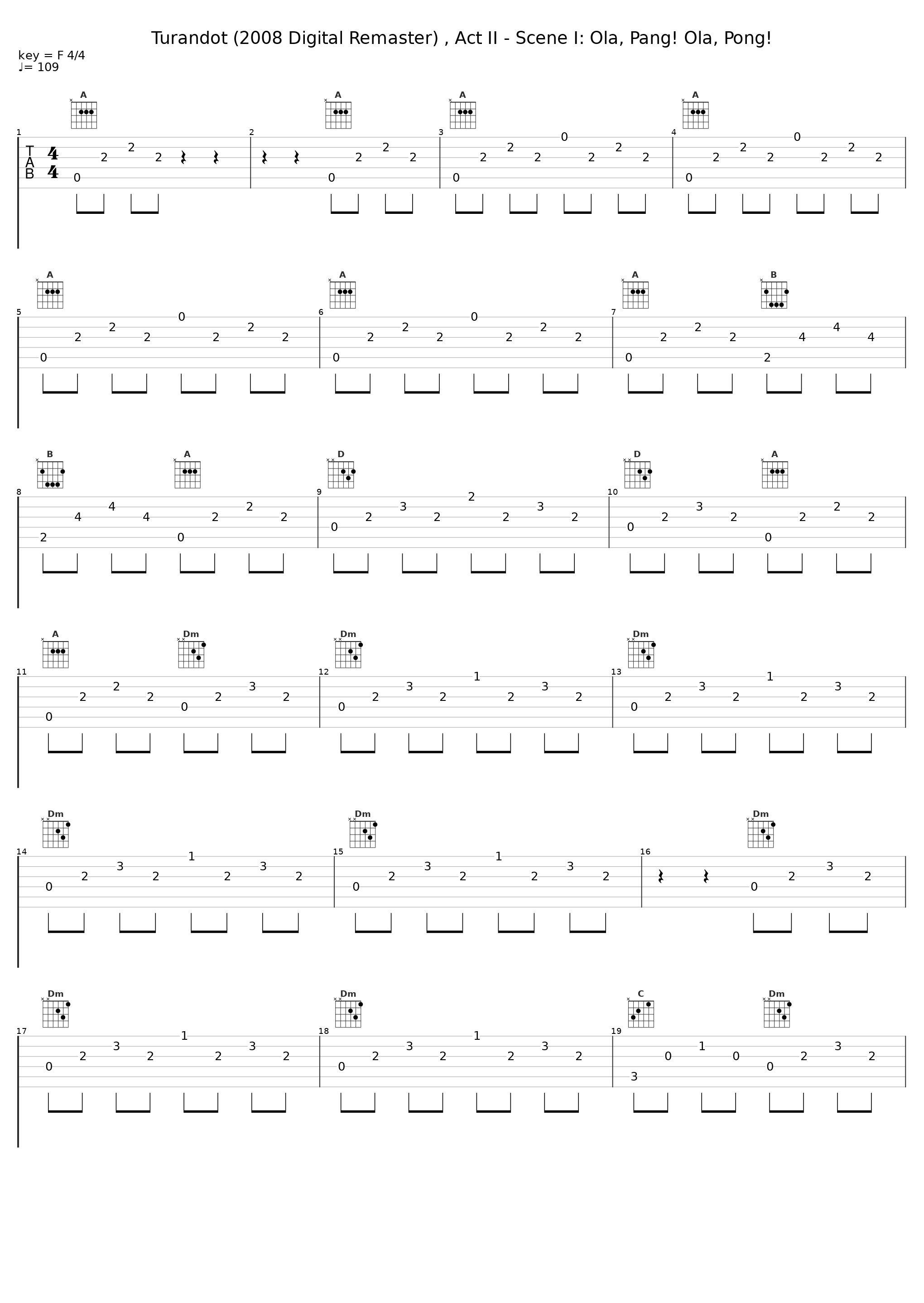 Turandot (2008 Digital Remaster) , Act II - Scene I: Ola, Pang! Ola, Pong!_Maria Callas,Eugenio Fernandi,Elisabeth Schwarzkopf,Giuseppe Nessi,Nicola Zaccaria,Tul,Elisabetta Fusco,Giulio Mauri,Coro Del Teatro Alla Scala Di Milano,Pinuccia Perotti,Piero De Palma,Renato Ercolani,Orchestra del Teatro alla Scala di Milano,Mario Borri_1