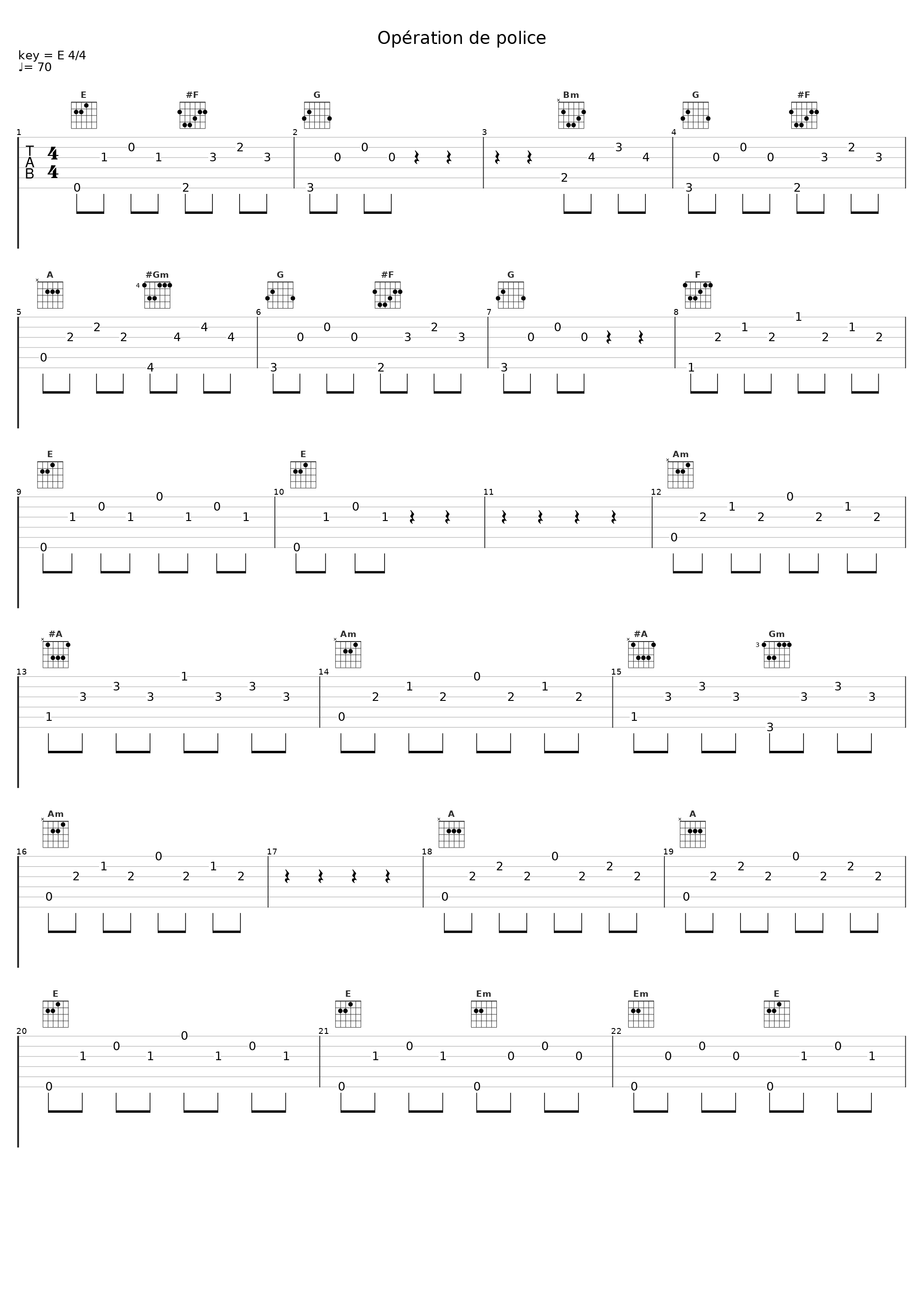 Opération de police_Alexandre Desplat_1