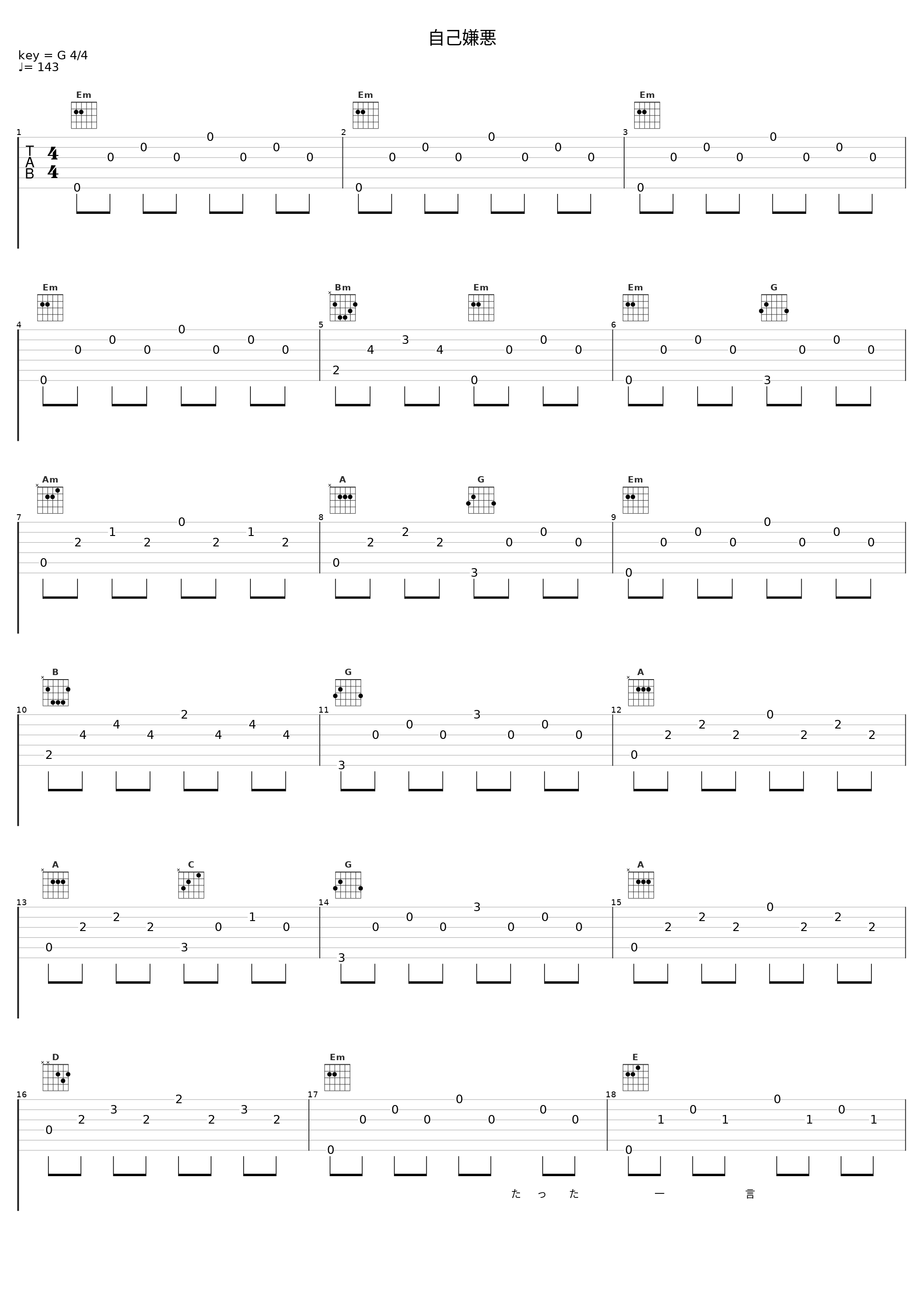 自己嫌悪_銀サク,镜音铃_1