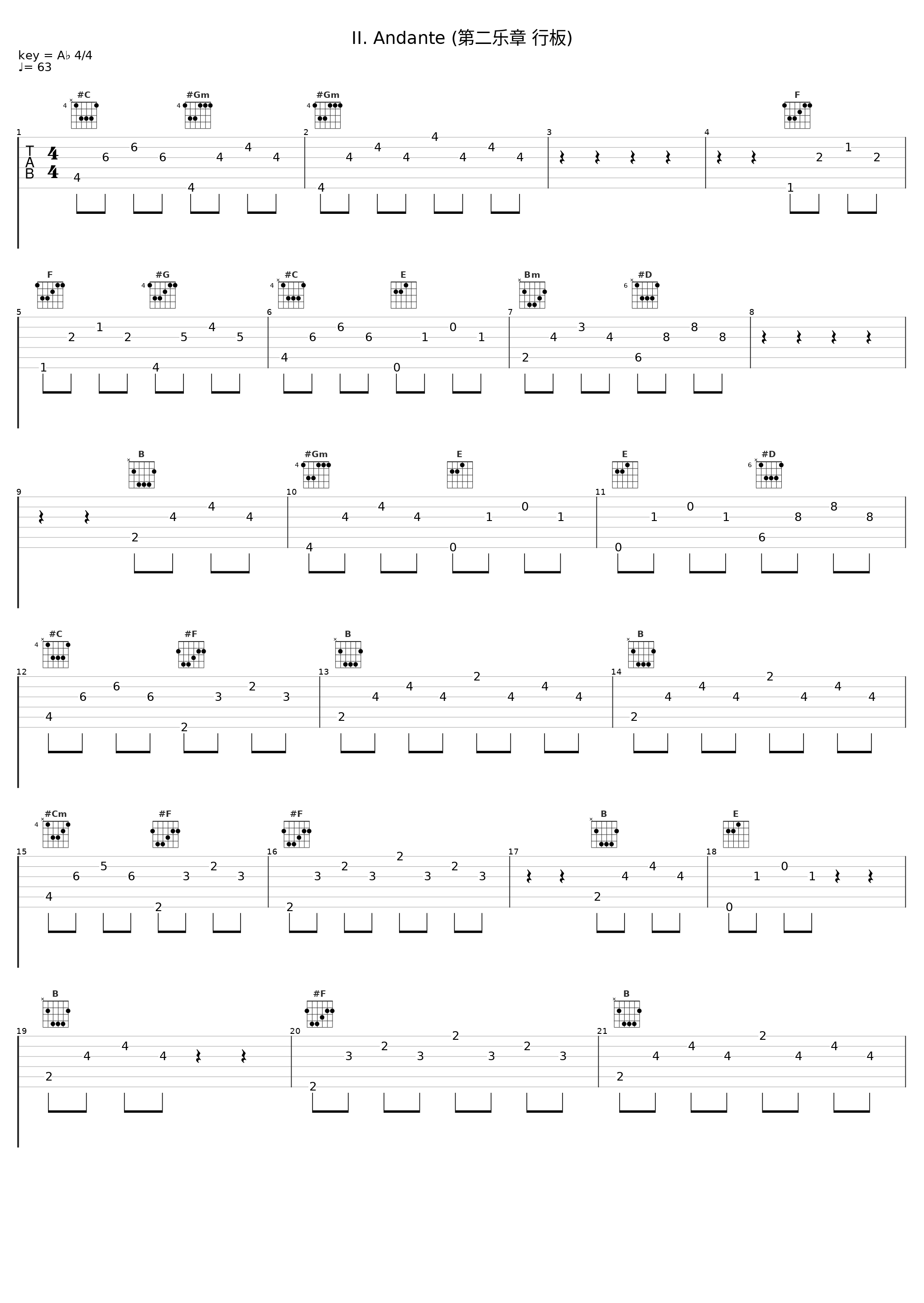 II. Andante (第二乐章 行板)_Jesse Lopez Cobos_1