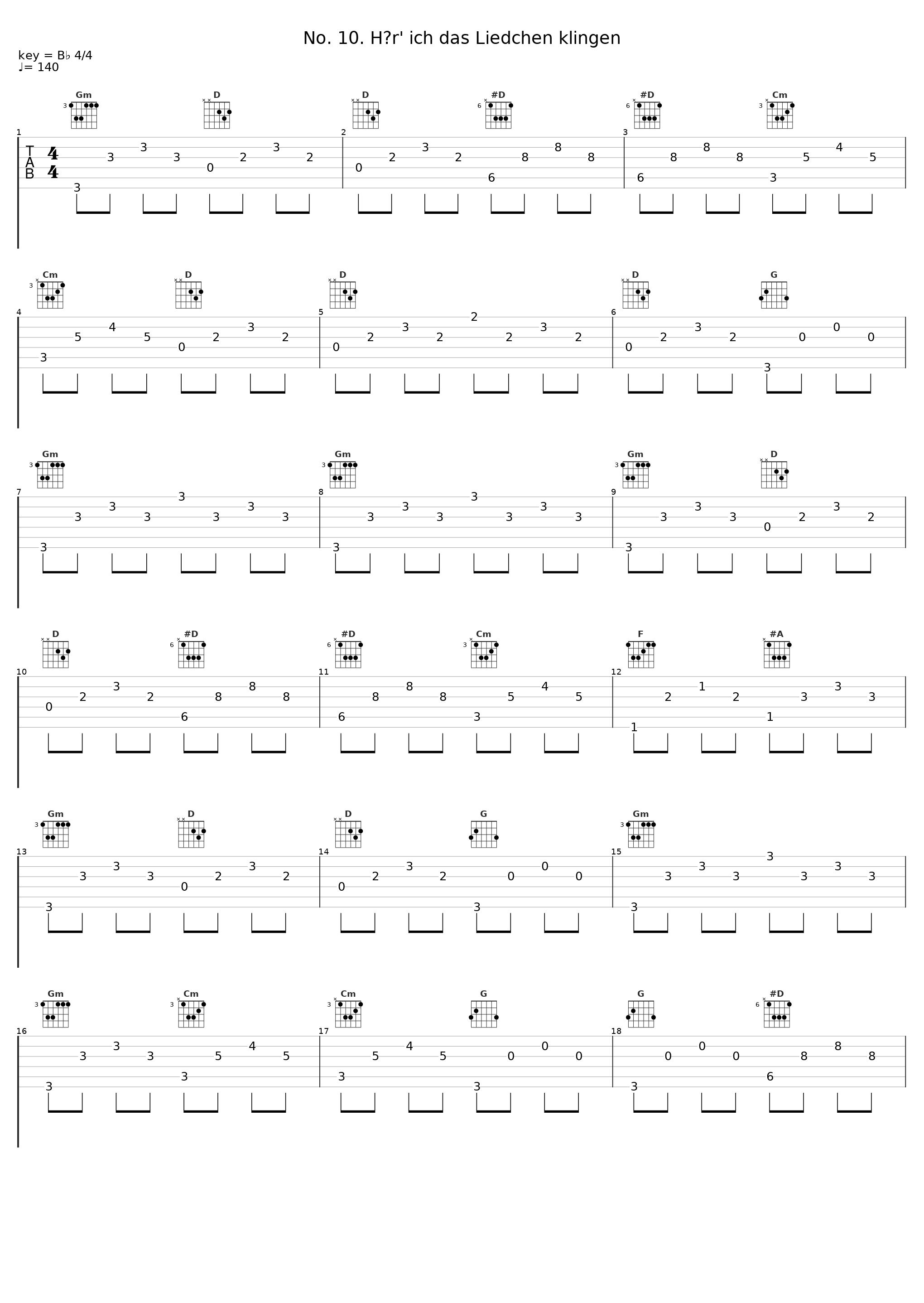 No. 10. Hör' ich das Liedchen klingen_Fritz Wunderlich,Hubert Giesen_1