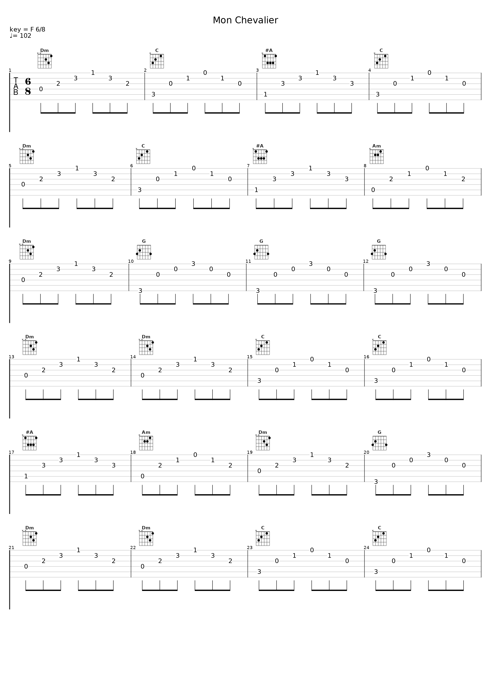 Mon Chevalier_中村由利子_1