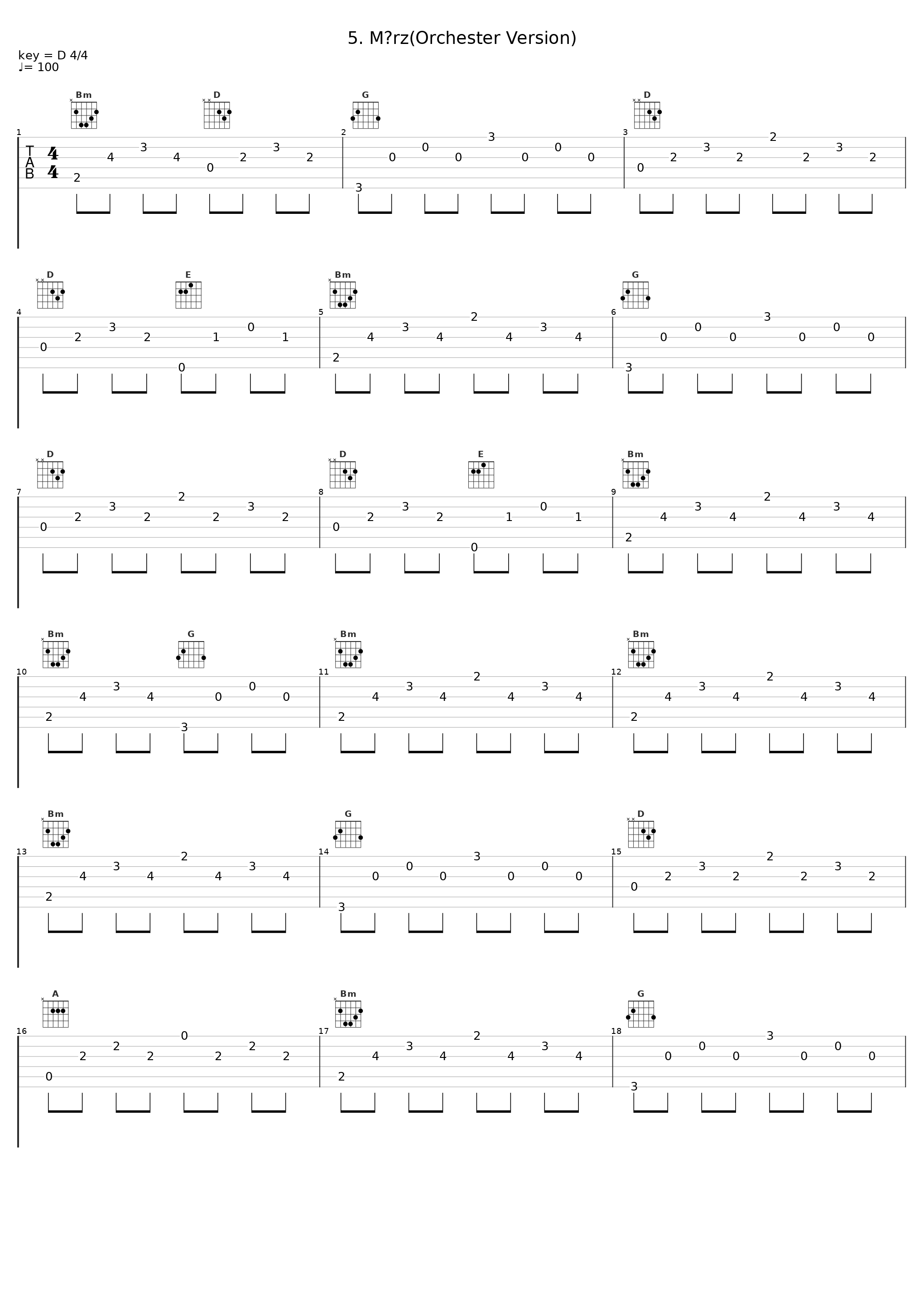 5. März(Orchester Version)_Megaherz_1