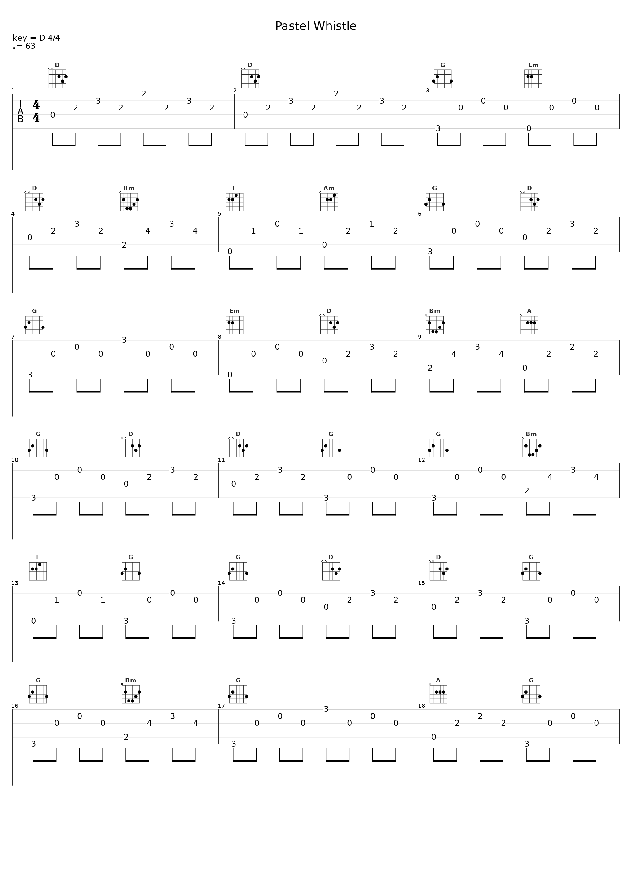 Pastel Whistle_Wool Strings_1