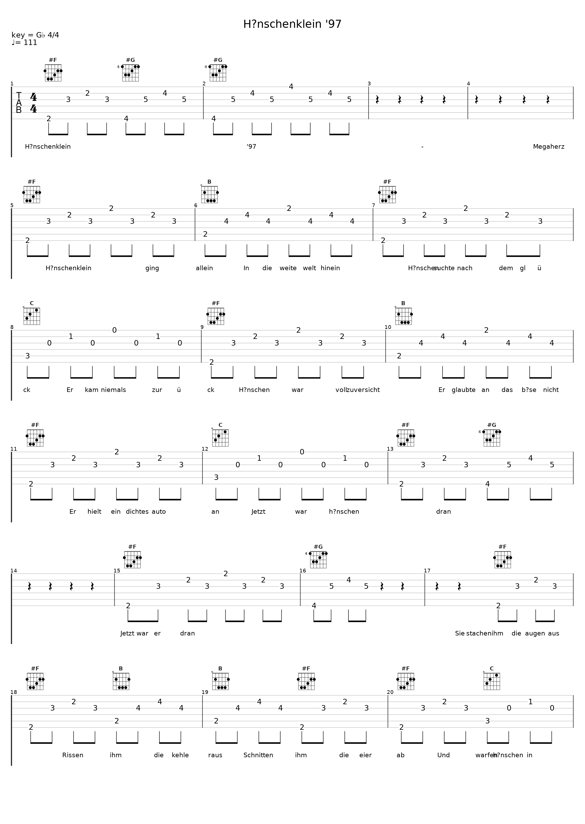 Hänschenklein '97_Megaherz_1