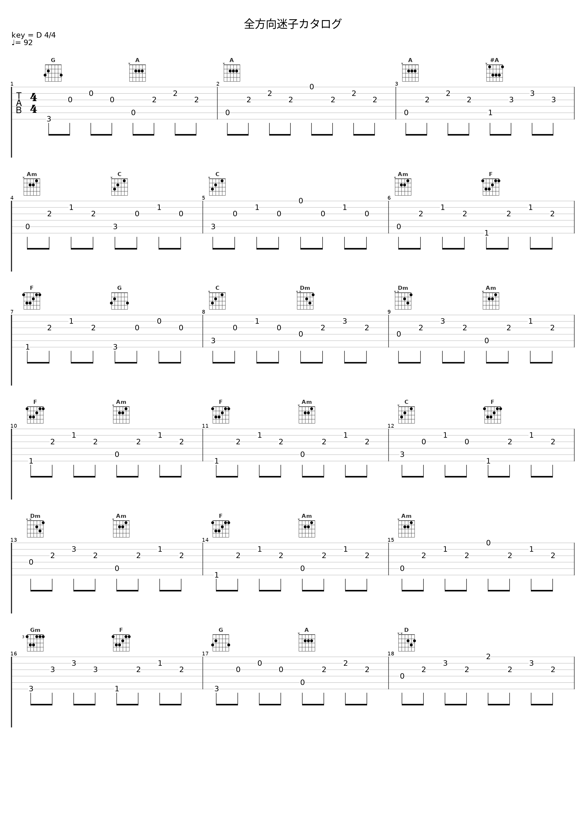 全方向迷子カタログ	_楠木灯_1