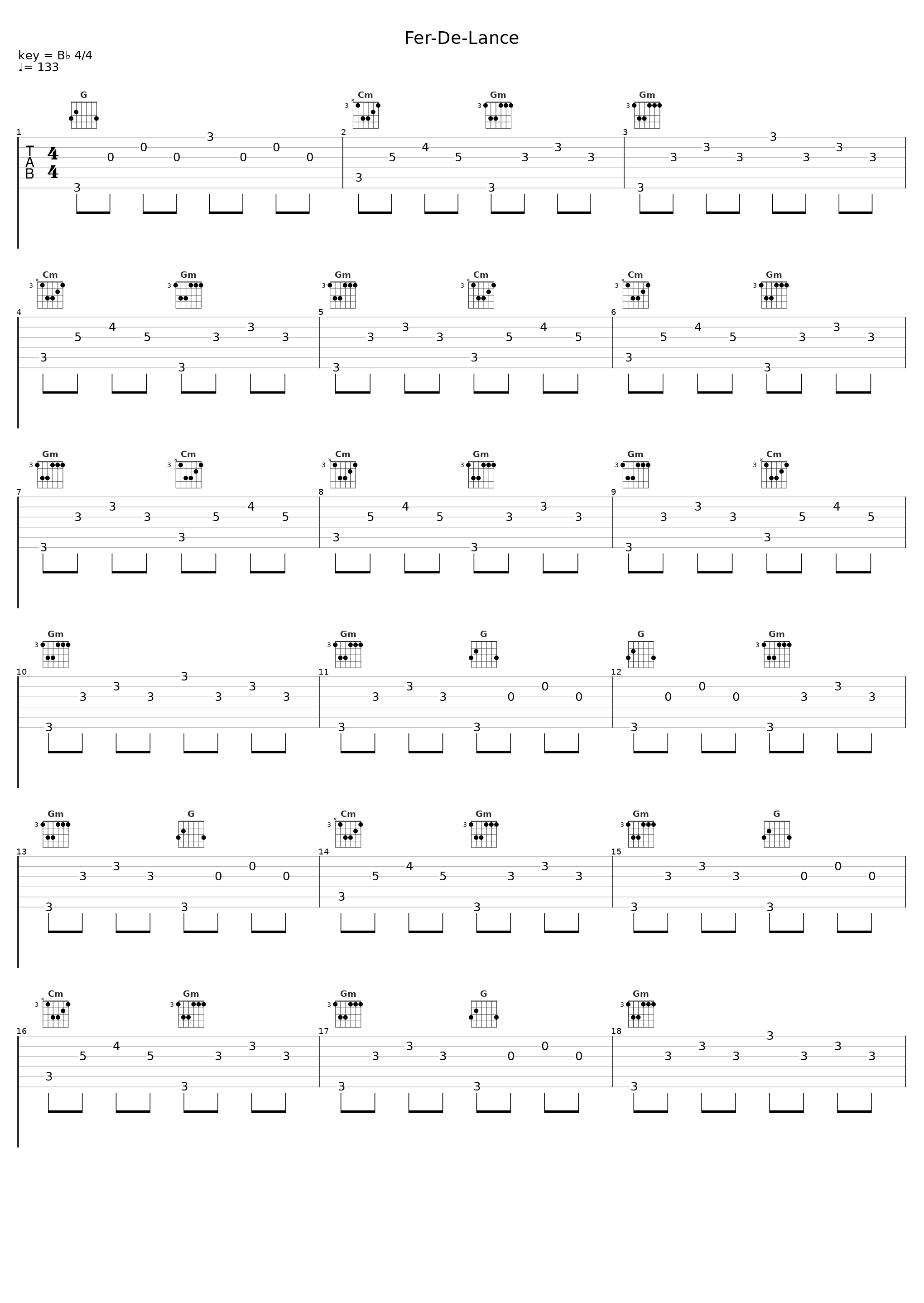 Fer-De-Lance_Linea Aspera_1